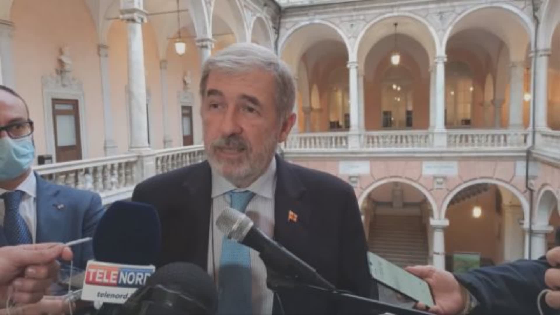 Bucci: "Genova e Milano una sola città con il Terzo Valico"