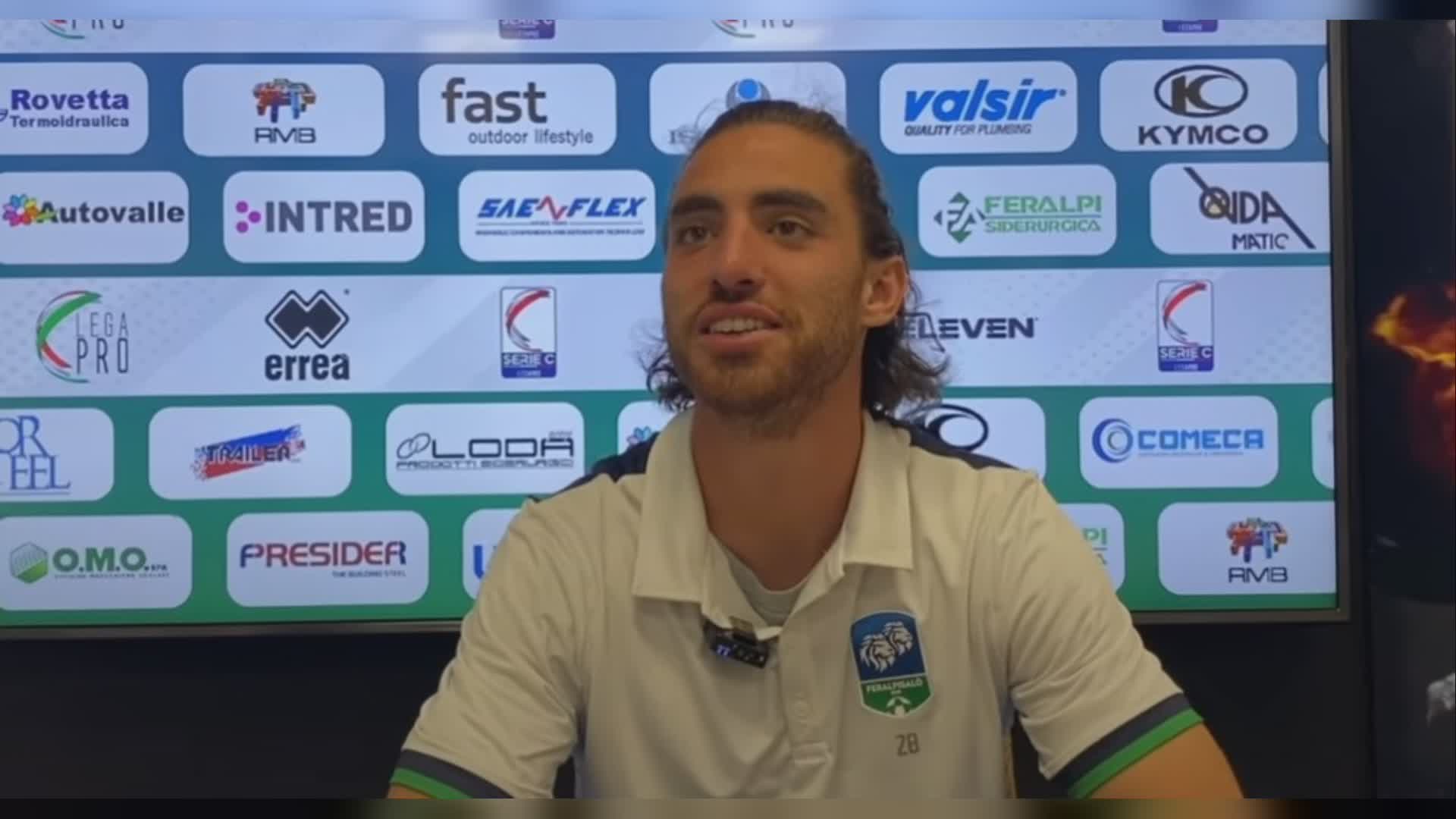 Calcio: l'arenzanese Balestrero segna il primo gol della storia del Feralpisalò in serie B