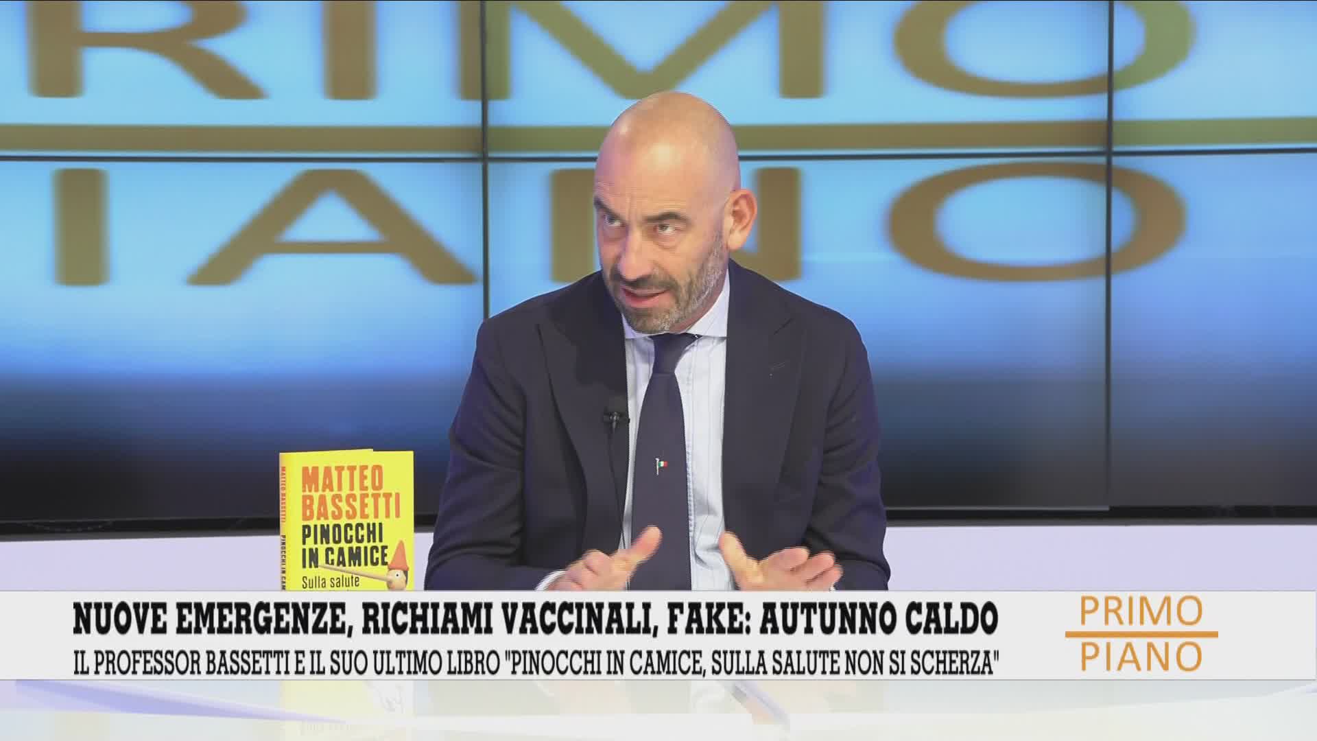 Covid, Bassetti a Telenord: "Temo che il prossimo richiamo vaccinale sarà un fallimento, spero di sbagliarmi”
