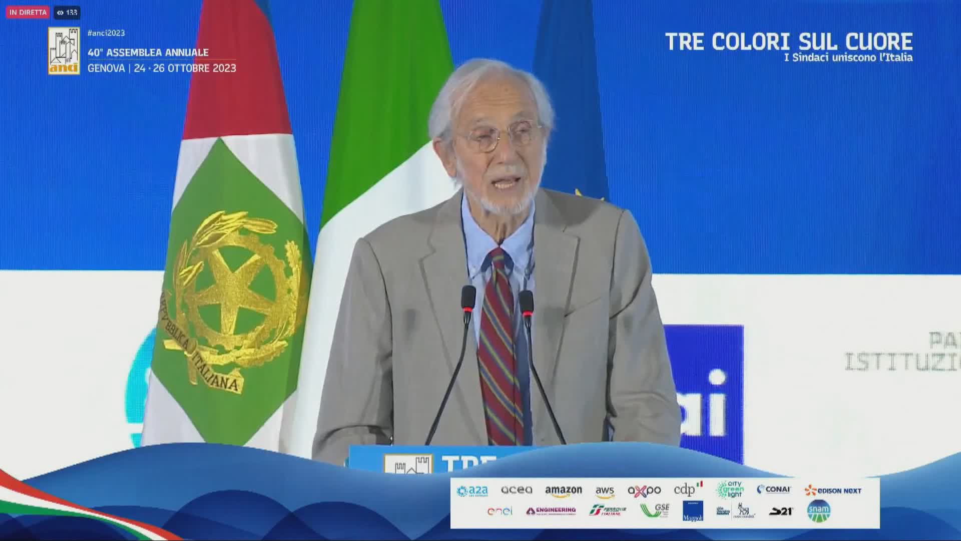 Assemblea Anci, Renzo Piano: "Non dimenticatevi le periferie"