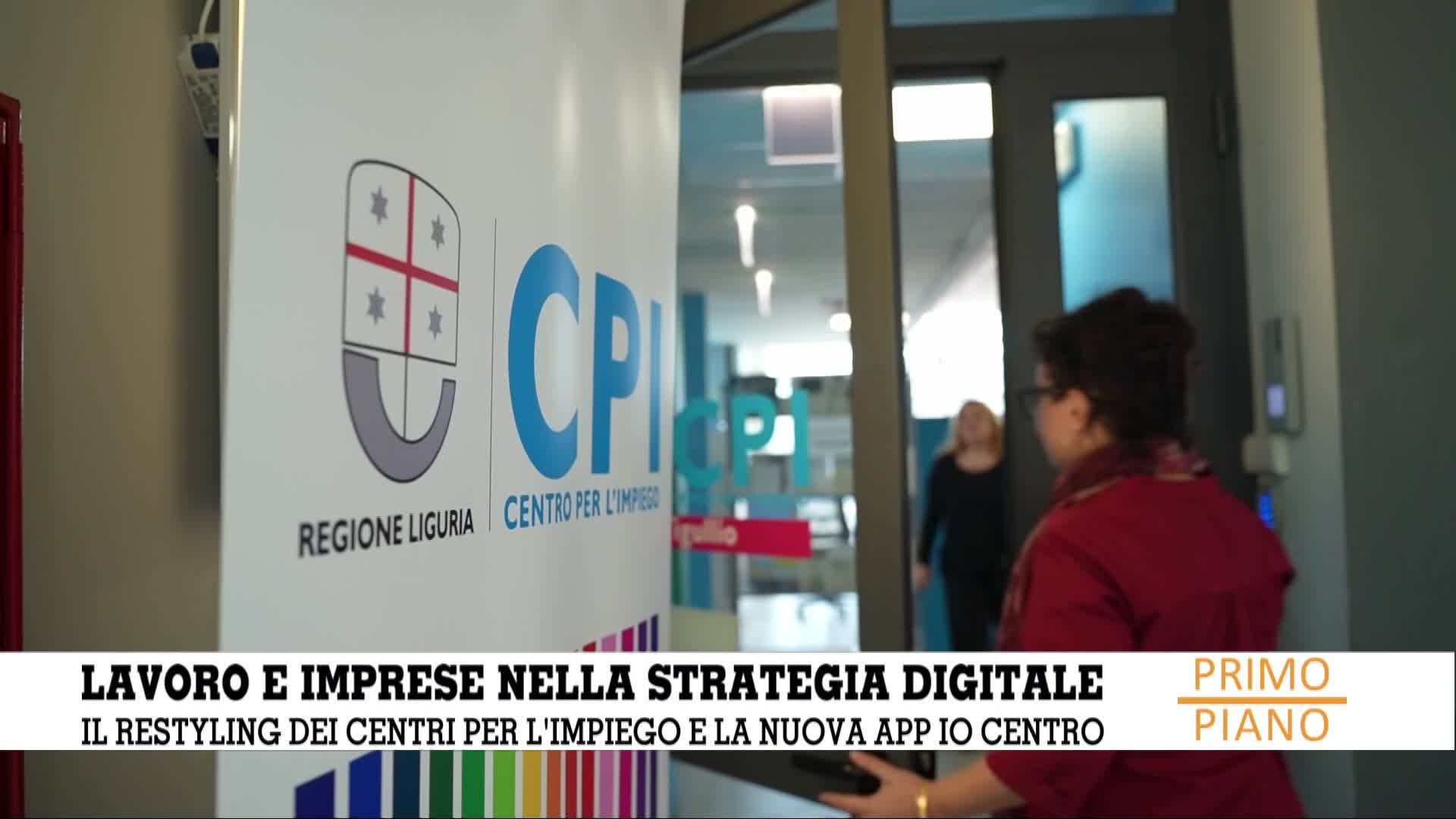 Primo piano, Lavori e imprese nella strategia digitale