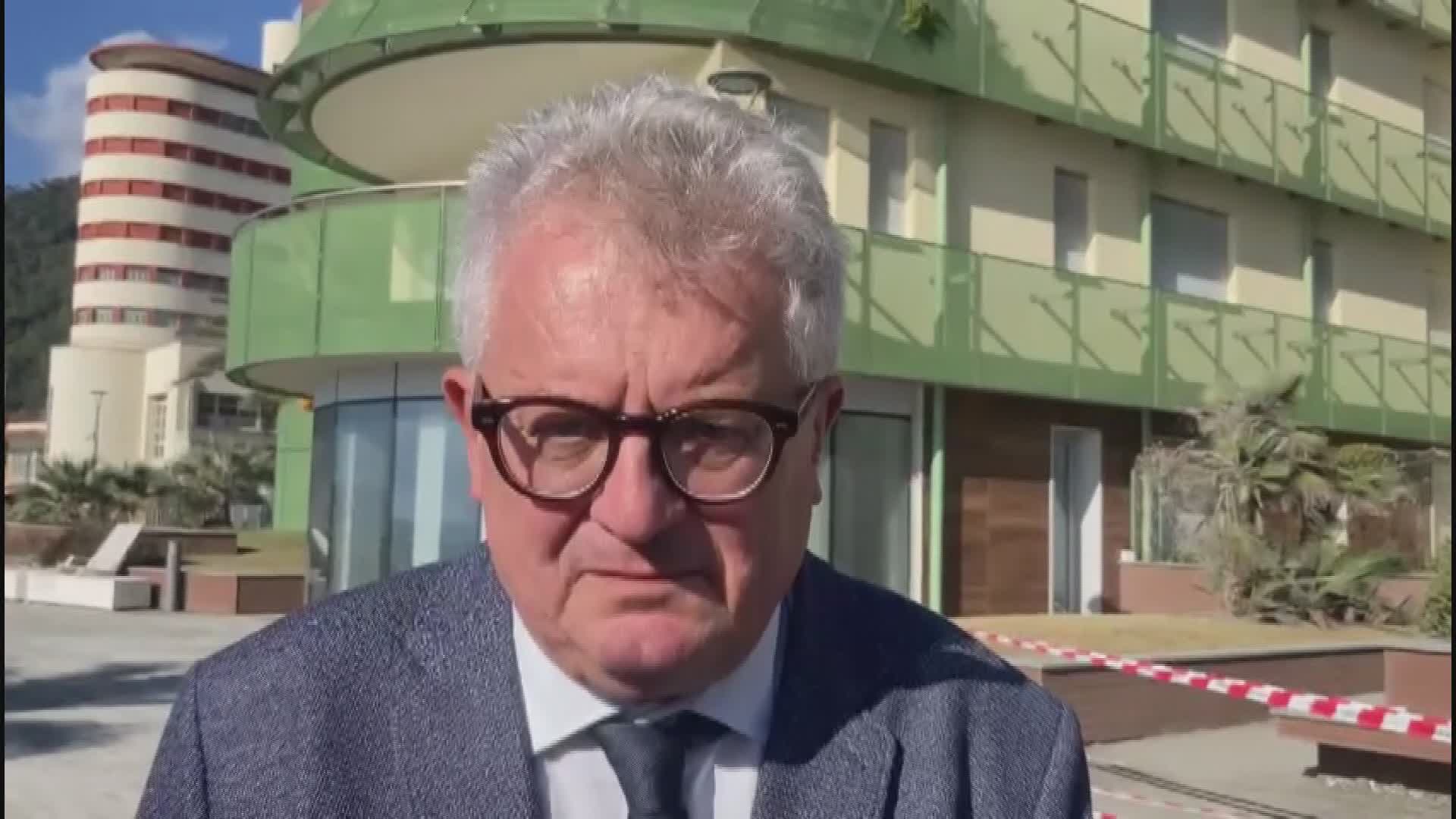 Mareggiata, sopralluogo nel Tigullio dell’assessore regionale Sartori: “C’è volontà da parte di tutti i Comuni di ripartire subito"