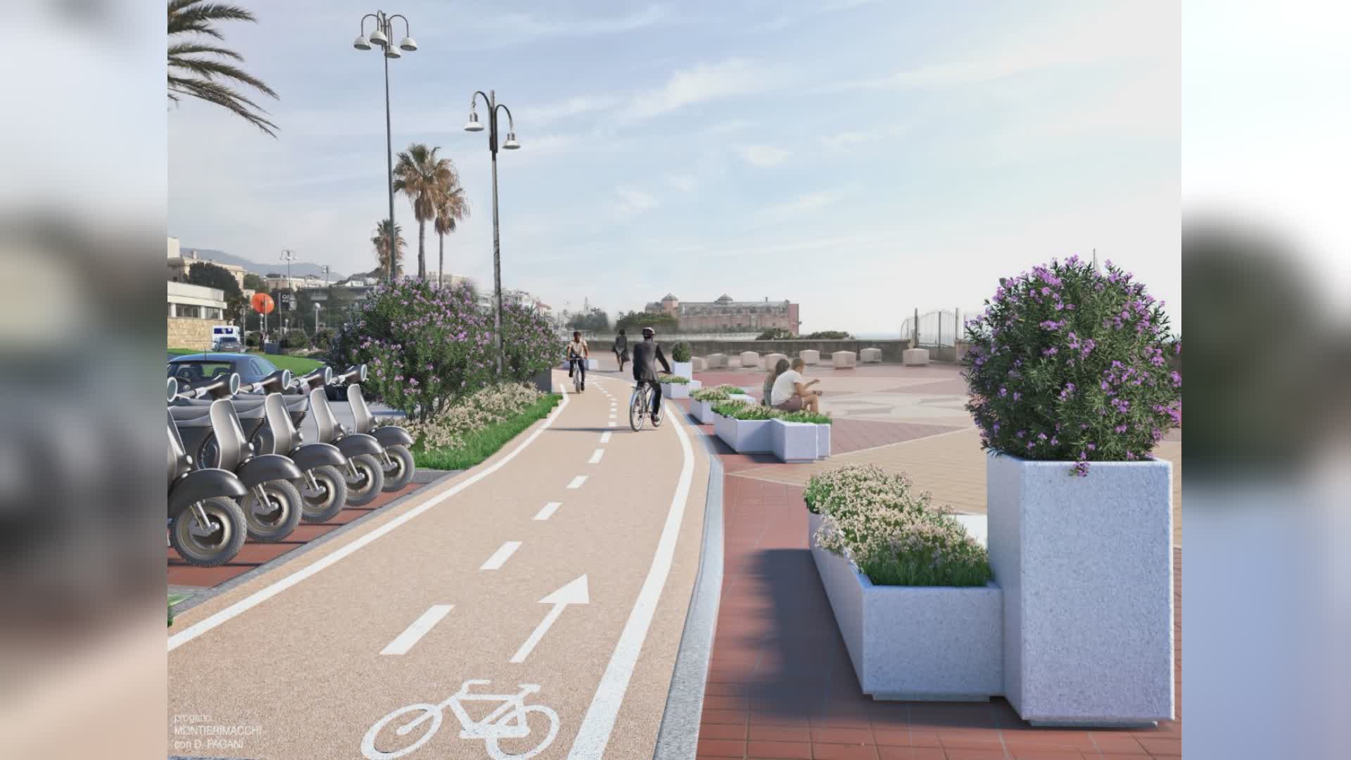 Genova, corsie ciclabili ad Albaro e Sturla: i dettagli delle zone e i limiti di velocità