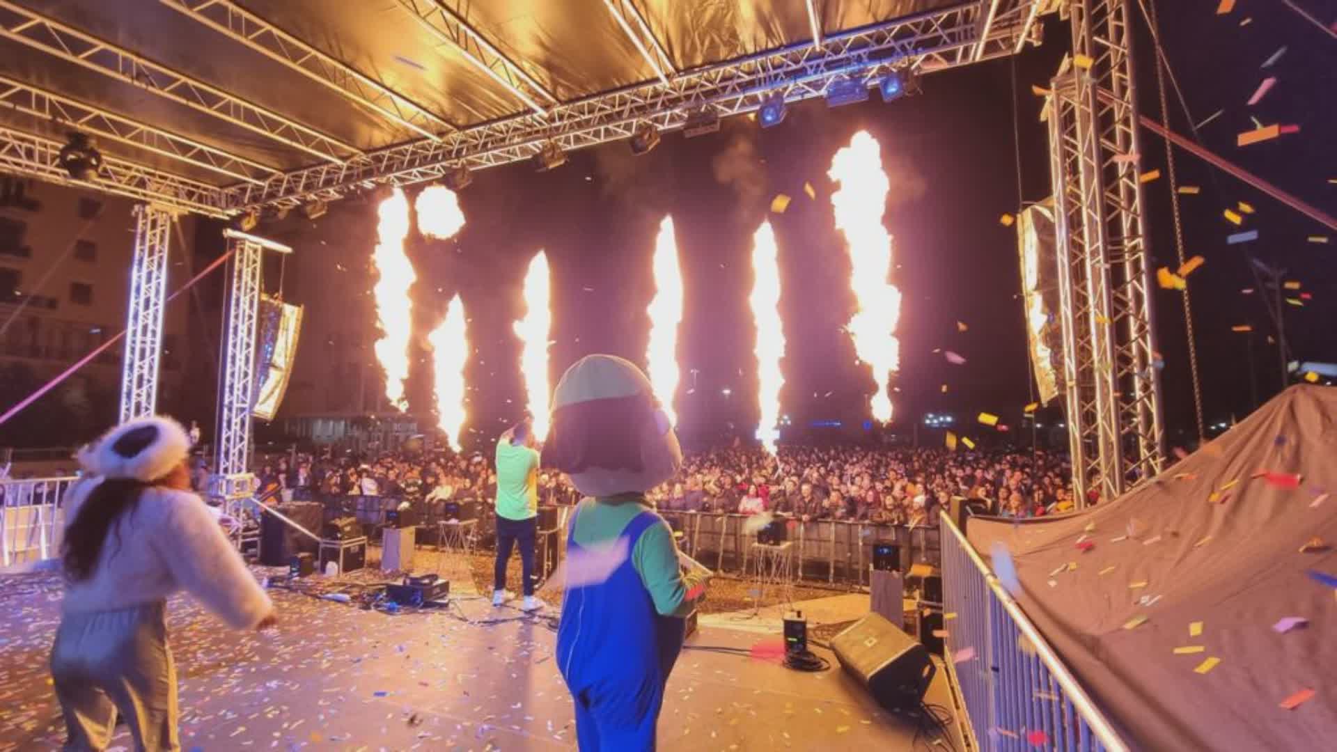Capodanno alla Spezia, oltre 10mila persone in piazza Europa: musica fino alle due di notte