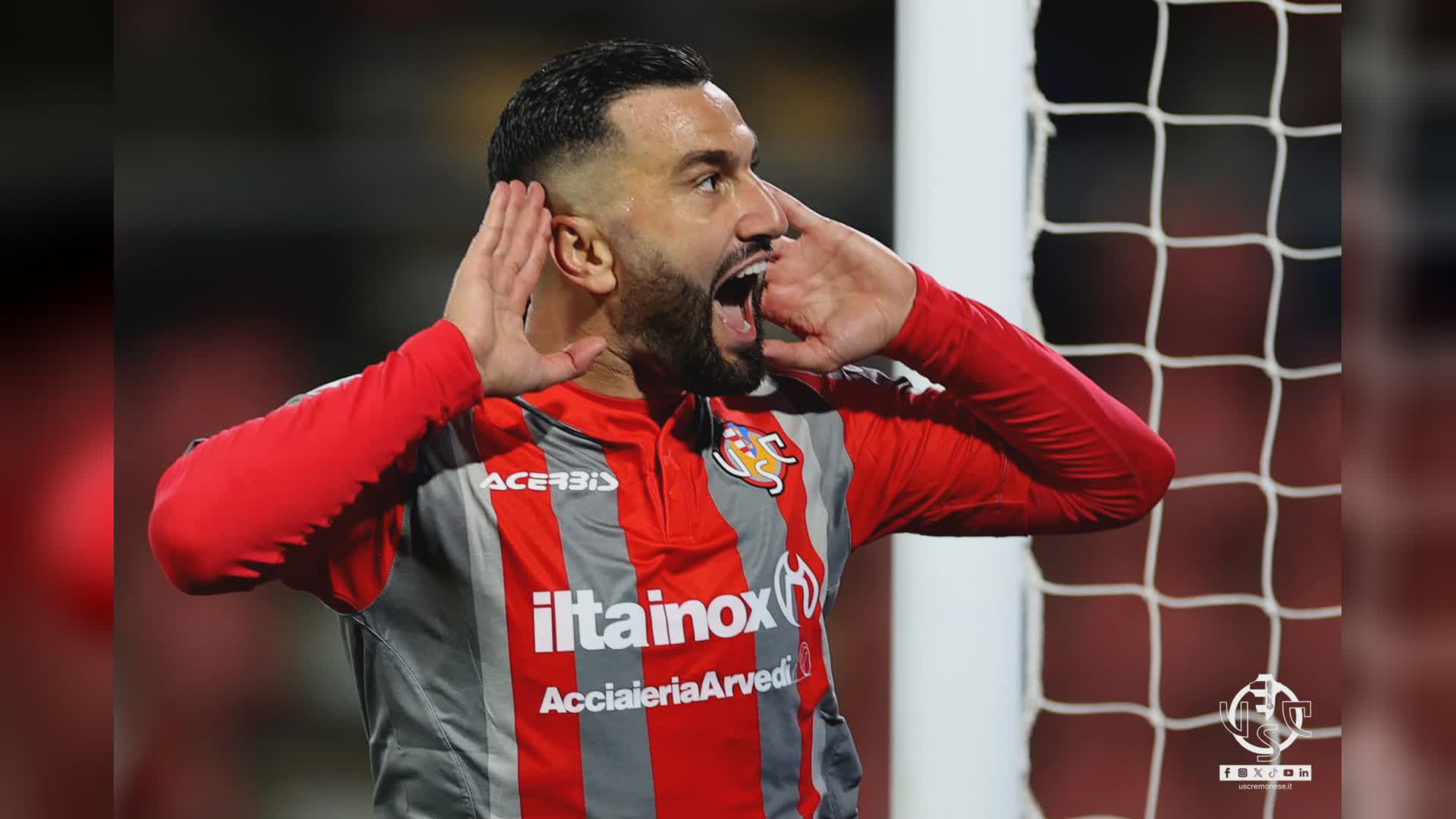 Spezia-Cremonese 0-1: decide la 10^ rete stagionale di Coda. Aquilotti ultimi in classifica, il Picco contesta