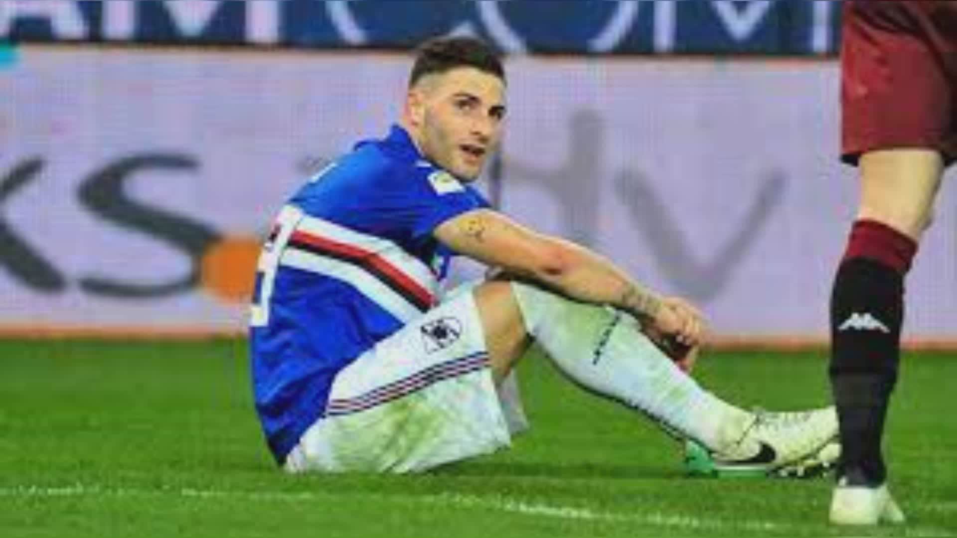 Sampdoria, Murru: solo un affaticamento muscolare, niente lesione