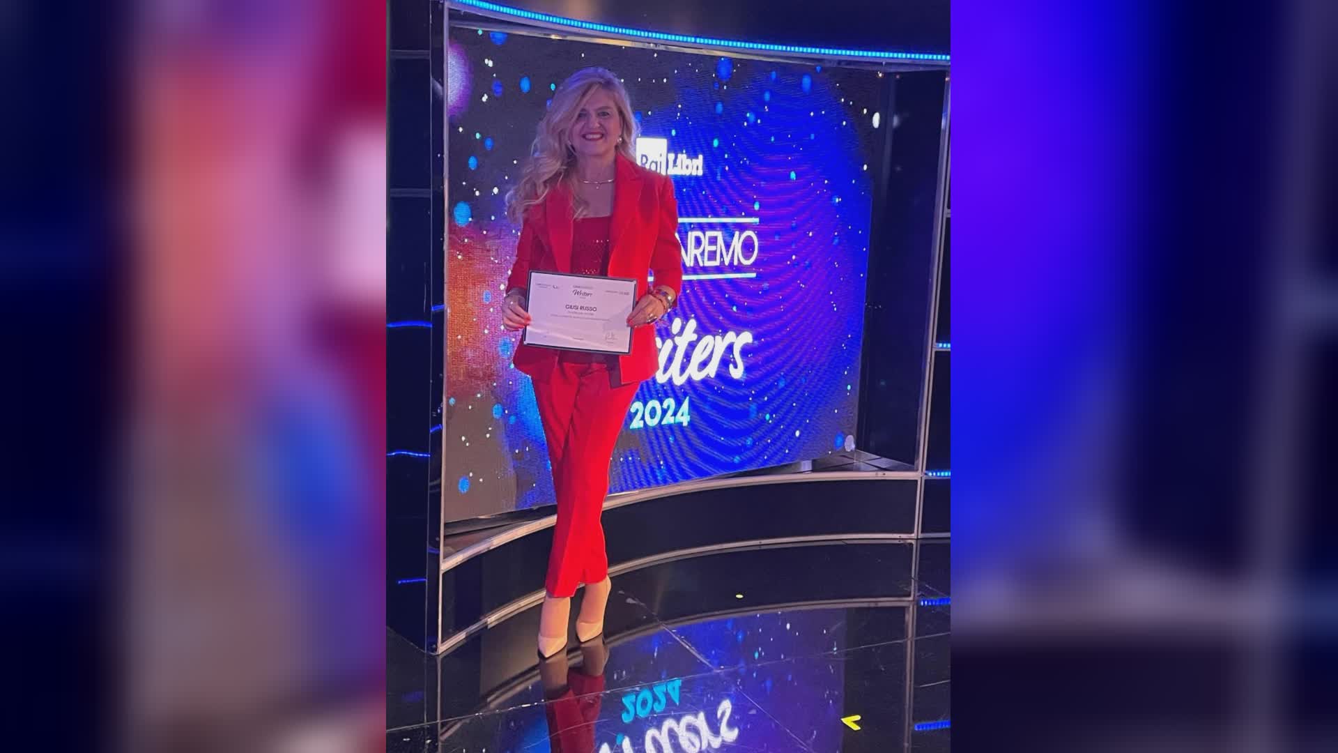 A 'Casa Sanremo' la menzione speciale per Giusi Russo e il suo romanzo “Di notte, solo di notte”