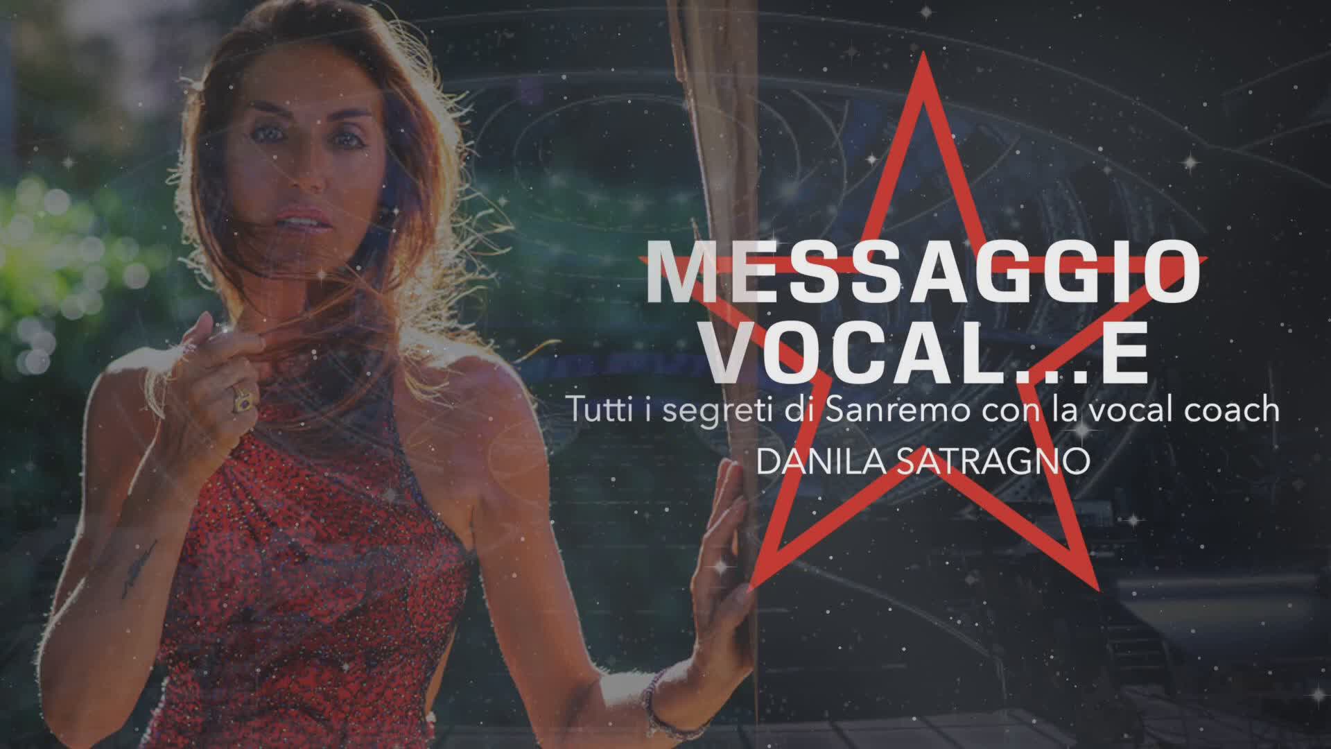 Festival di Sanremo, il 'Messaggio Vocal...e' di Danila Satragno: "Le mie tre stelle sul podio, che serata emozionante"