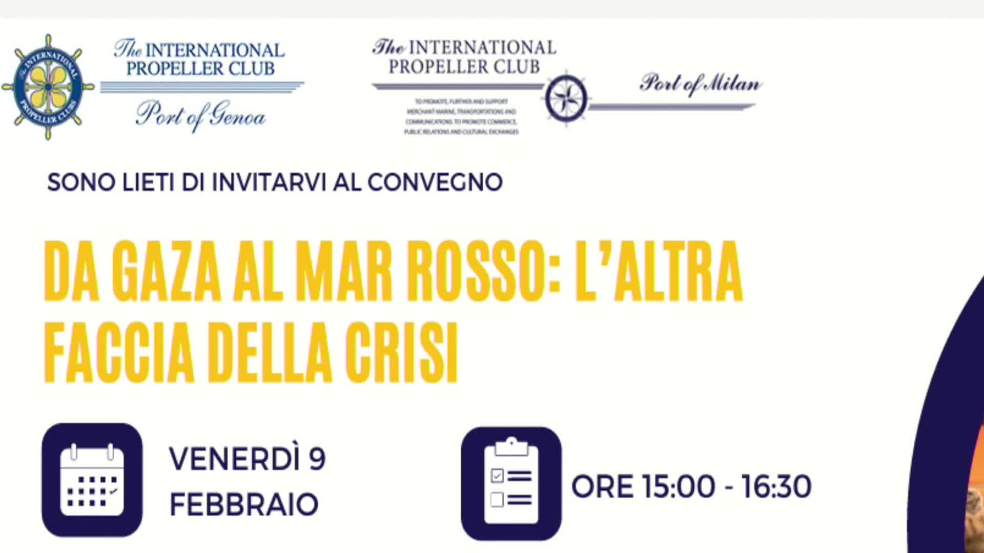 Convegno - Da Gaza al mar Rosso