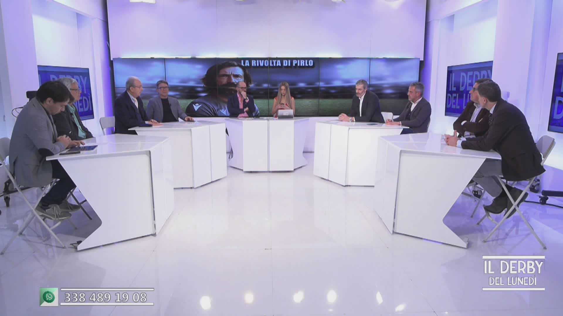 Sampdoria, gli sfoghi di Pirlo: dibattito tra Ordine, Flachi, Michieli e Turci