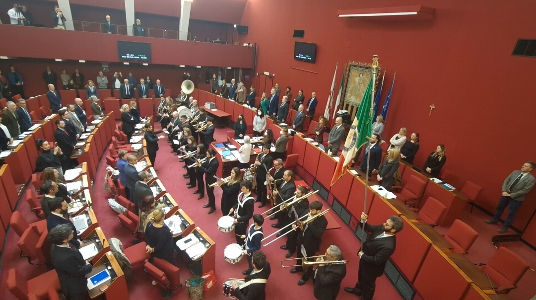 Genova è ufficialmente "città dell'inno nazionale": le note di Mameli risuonano in sala rossa grazie alla 'Filarmonica Sestrese'