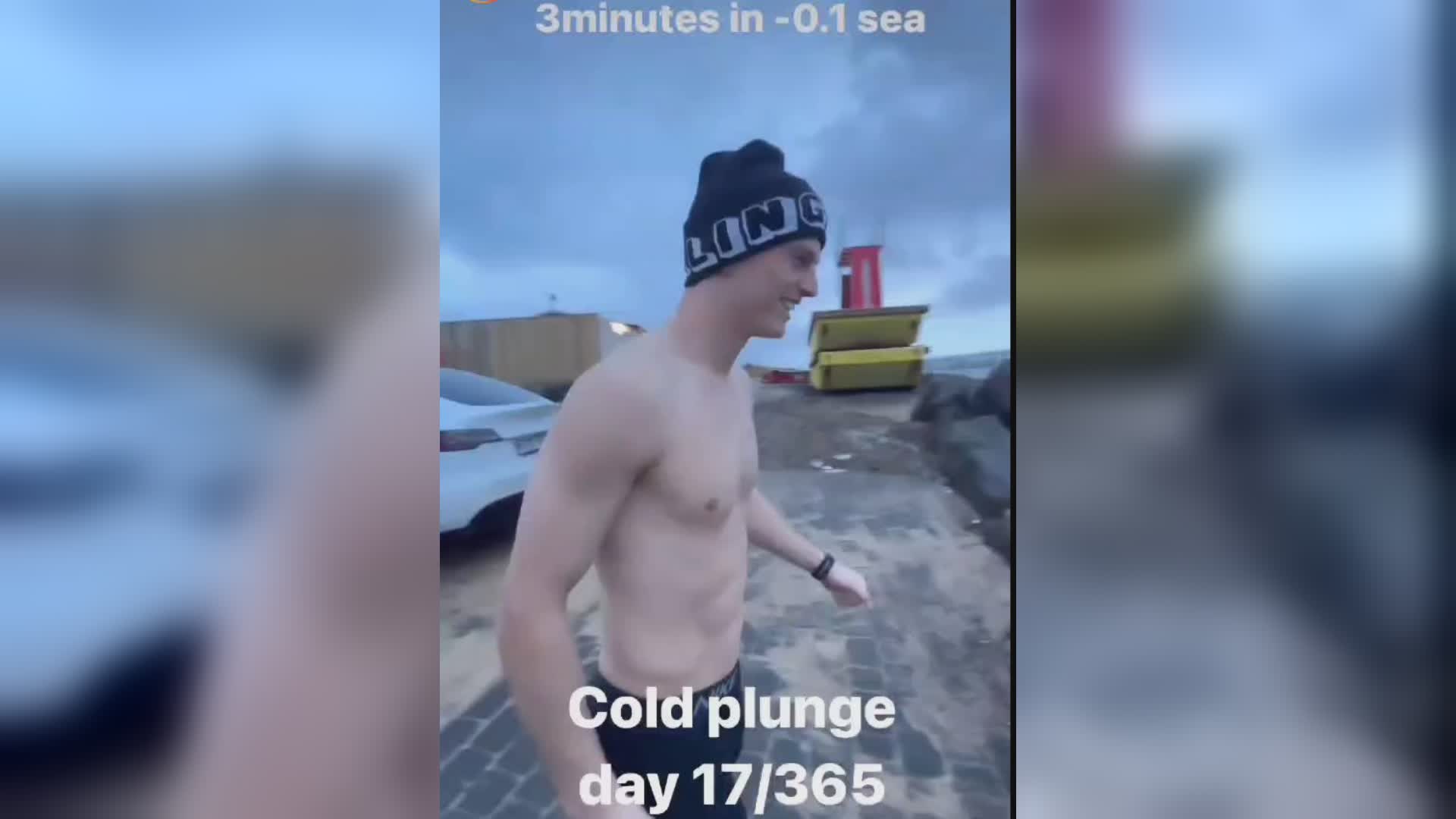 Genoa, Gudmundsson il vichingo: bagno nell'acqua gelata dell'Islanda (VIDEO)