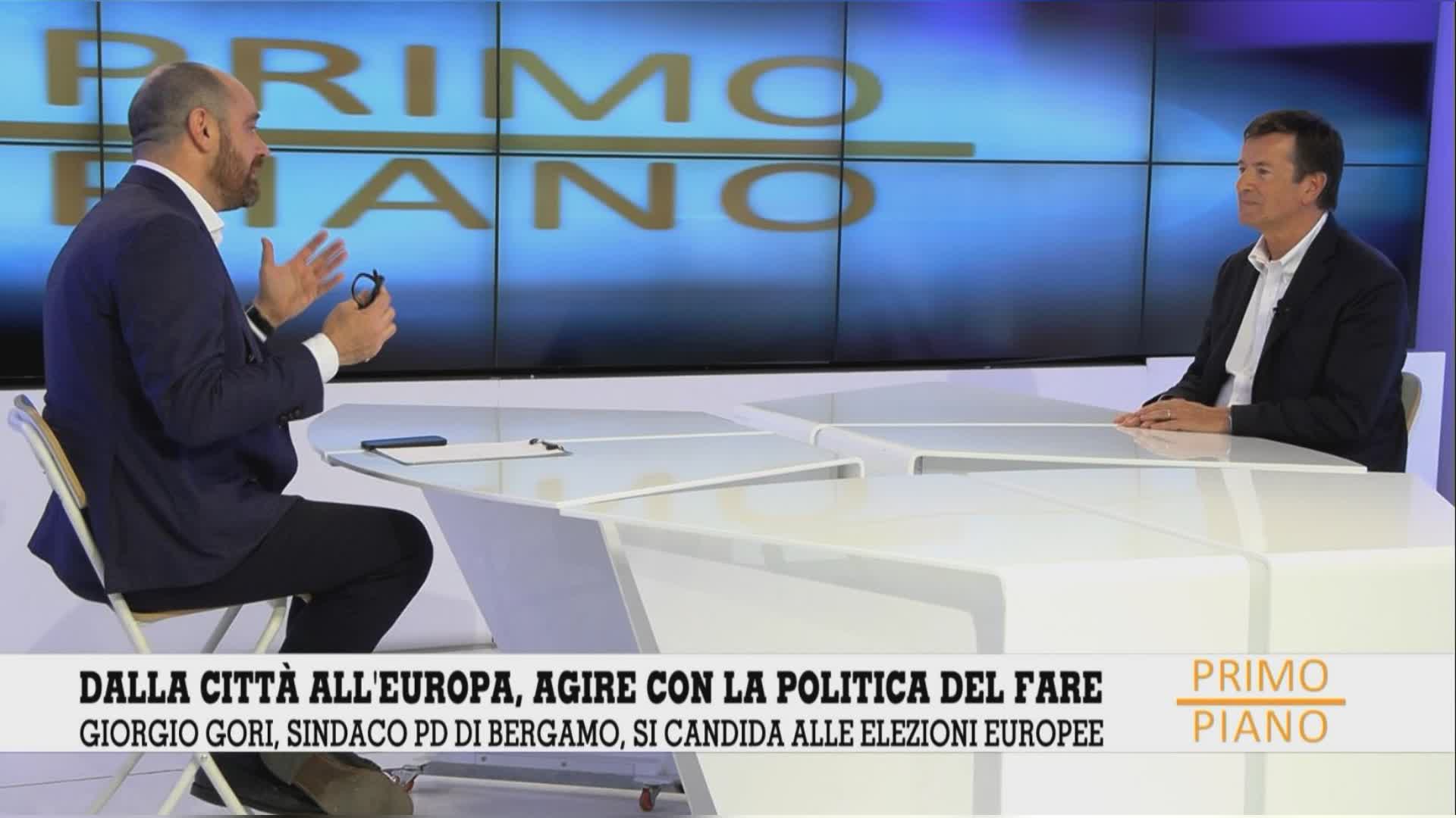 Giorgio Gori (Pd) a Telenord: "A Bergamo aeroporto lanciato dai voli low cost, Genova diventi hub per le crociere"