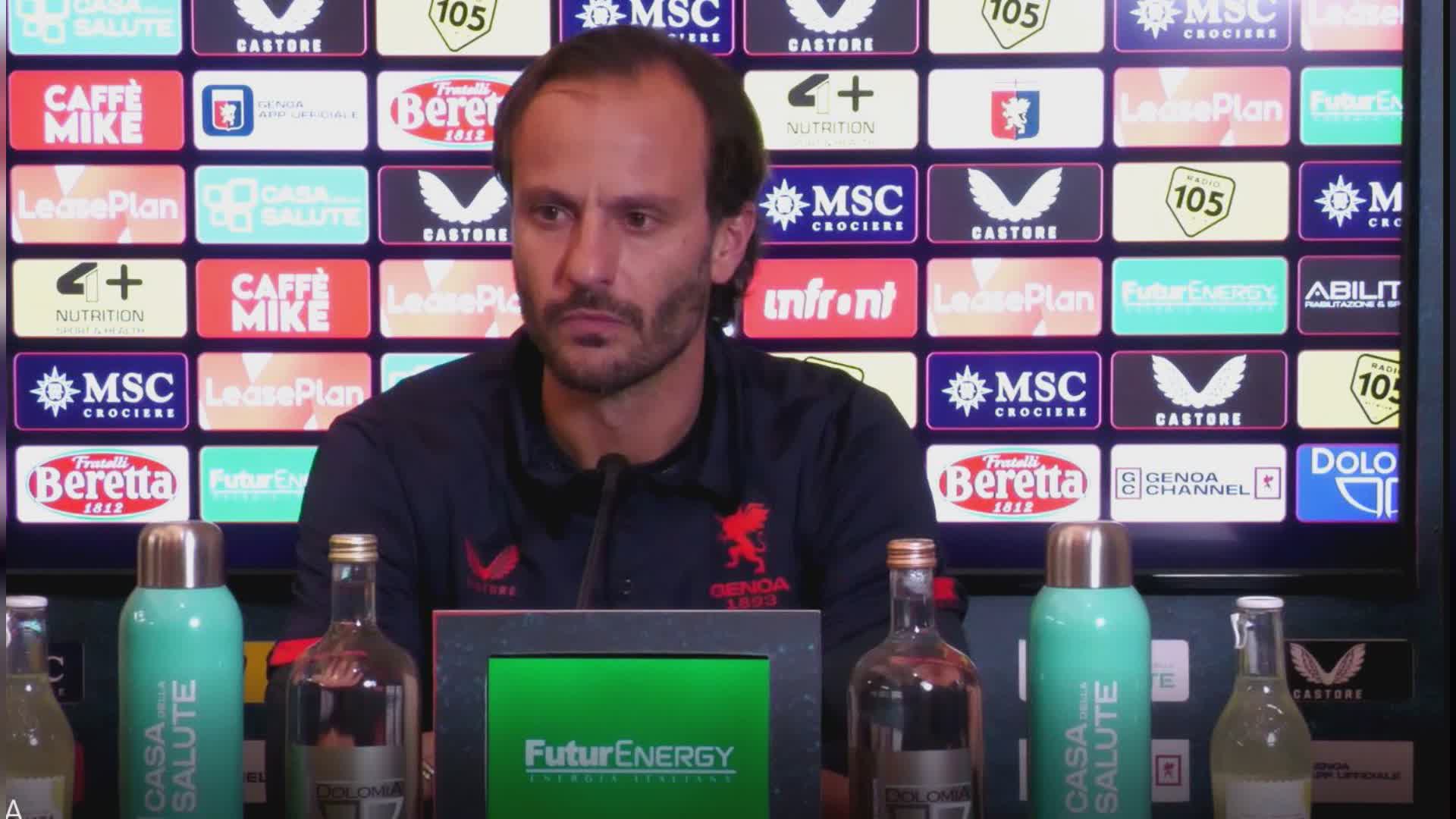 Genoa, Gilardino: "La squadra ha fatto qualcosa di straordinario, partita di sacrificio"