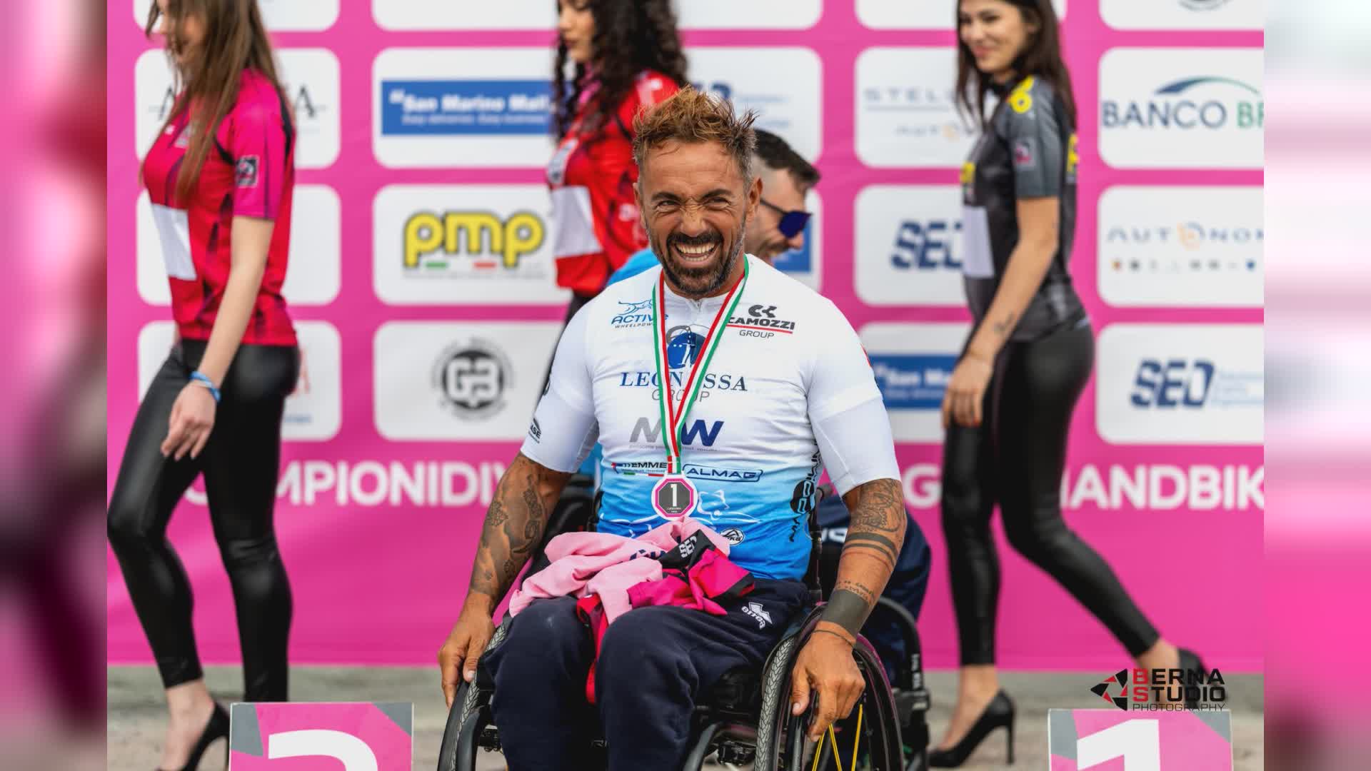 Genova, Christian Giagnoni vince la prima tappa del 14° Giro Handbike 2024