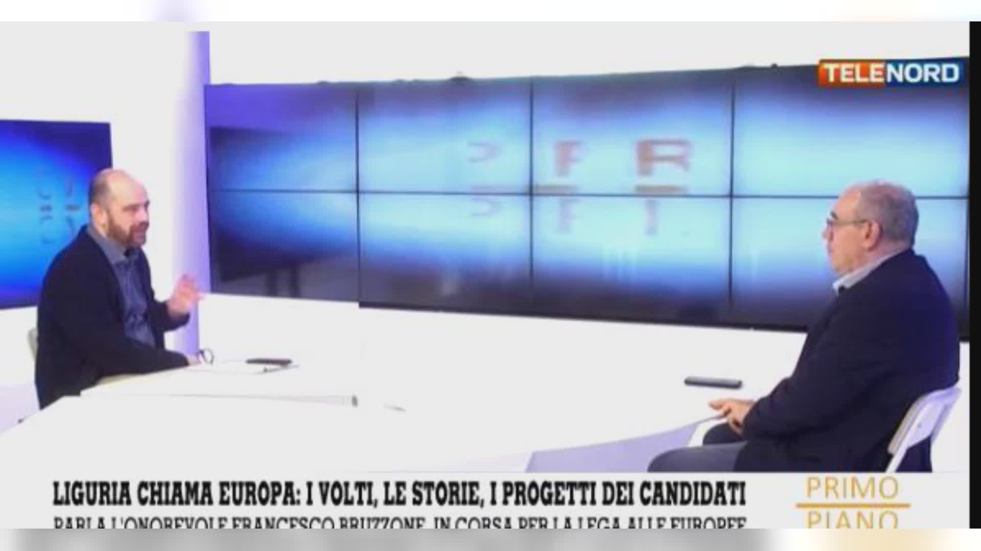 Bruzzone (Lega) a Telenord: "Alle Europee per cambiare l'Unione delle regole sbagliate, dall'elettrico alla farina di grilli alla peste suina"