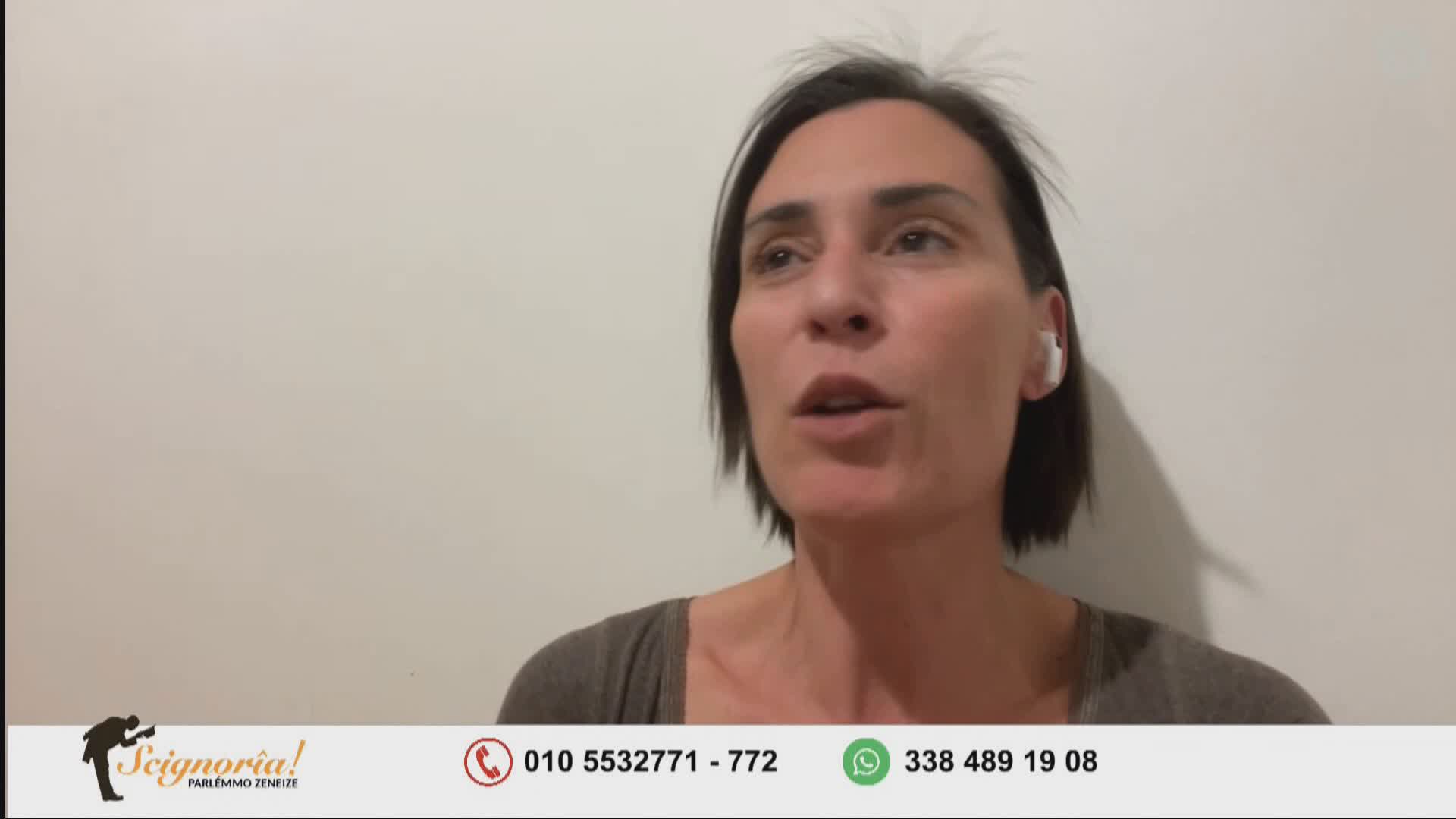 Flavia Pennetta a Telenord in brindisino: “Che derby Liguria-Puglia, ma il vostro pesto è imbattibile”