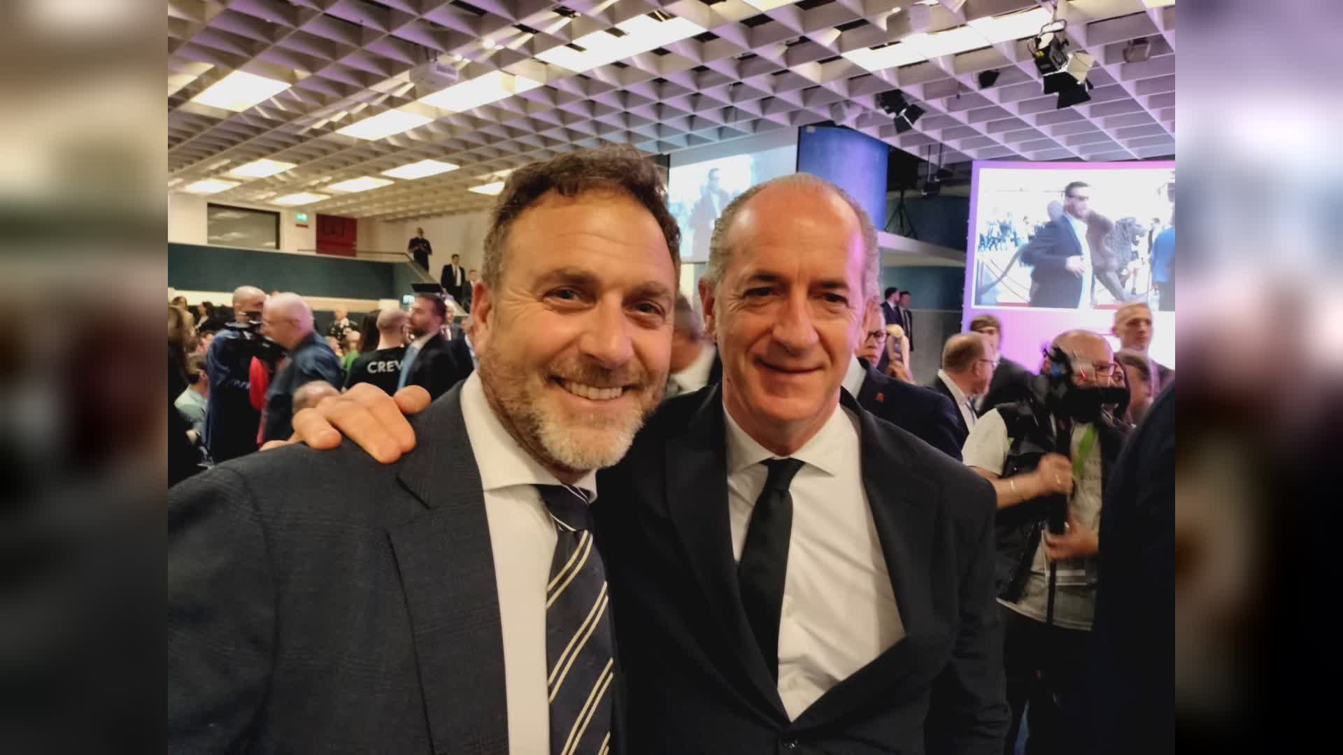 Liguria: Vinitaly di Verona, inaugurato lo stand della Regione, una "piazza" con 80 etichette