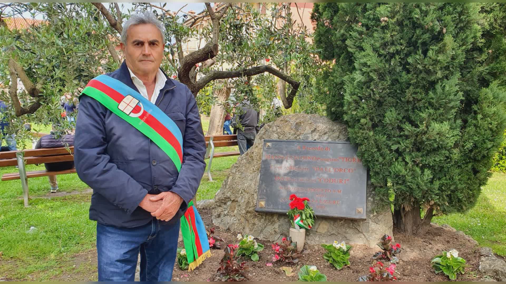 Casarza Ligure, 25 aprile, Muzio: "Non solo ricordo, ma testimonianza valori Costituzione"