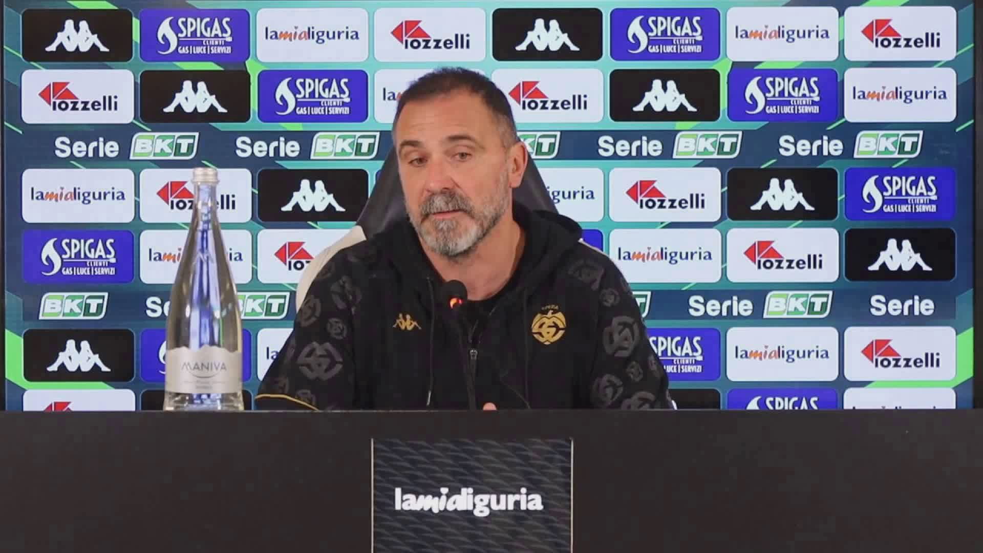 Spezia, D'Angelo verso Cosenza: "Conta solo fare punti"