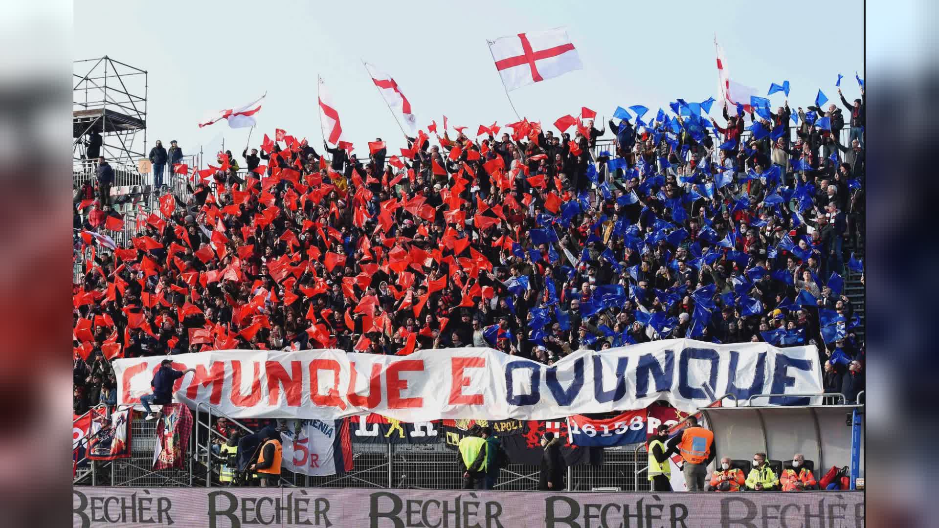 Genoa, contro la Roma si gioca domenica 19 maggio alle 20.45