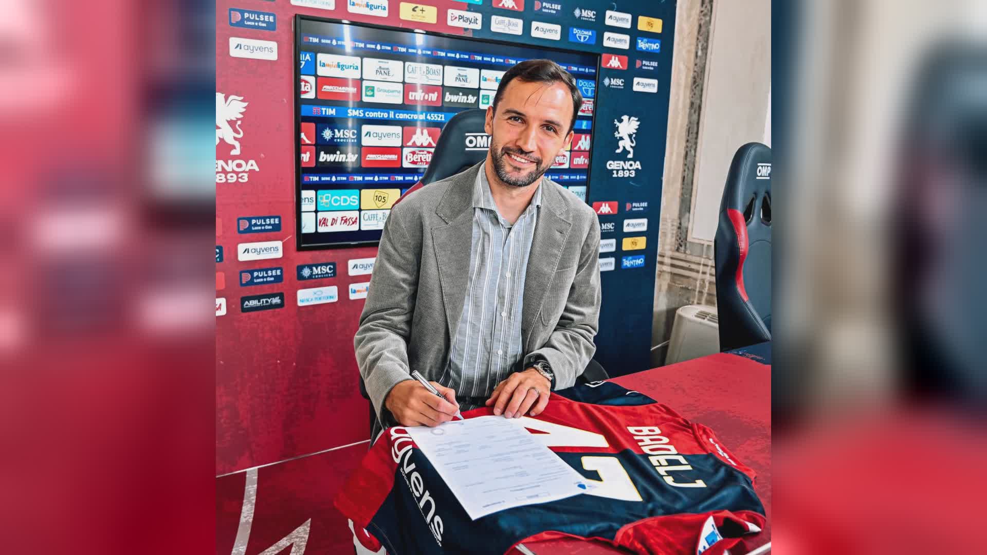 Genoa, ora è ufficiale: Badelj rinnova sino a giugno 2025