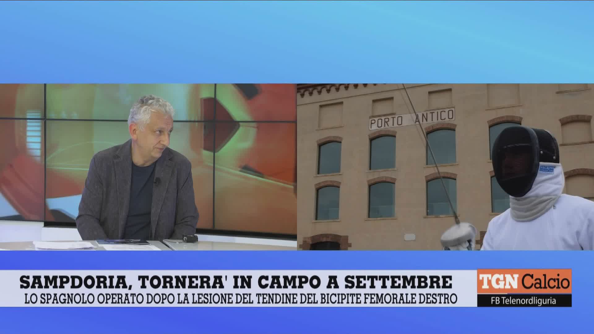 Genova, torna la grande scherma giovanile: in studio il presidente regionale Falcini