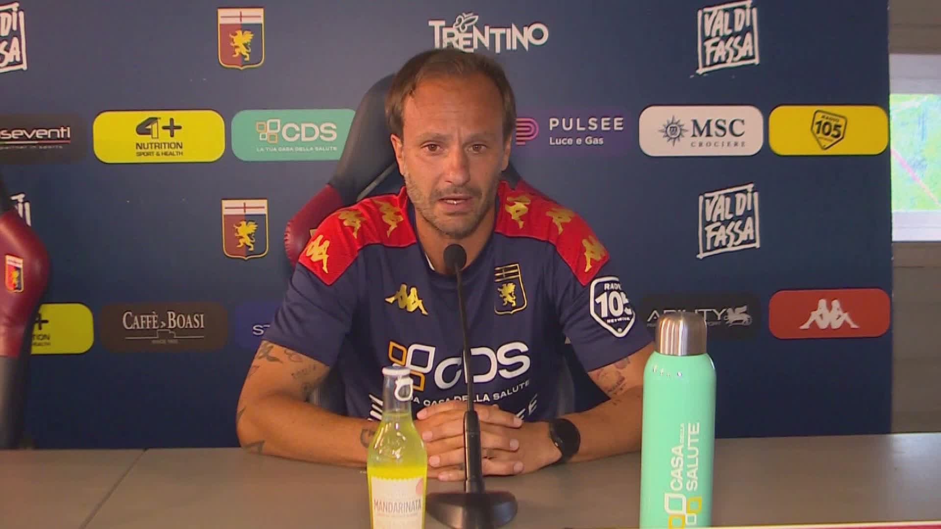 Genoa, Gilardino: "Vitinha sta bene ed è carico, mi auguro che sia il suo anno"