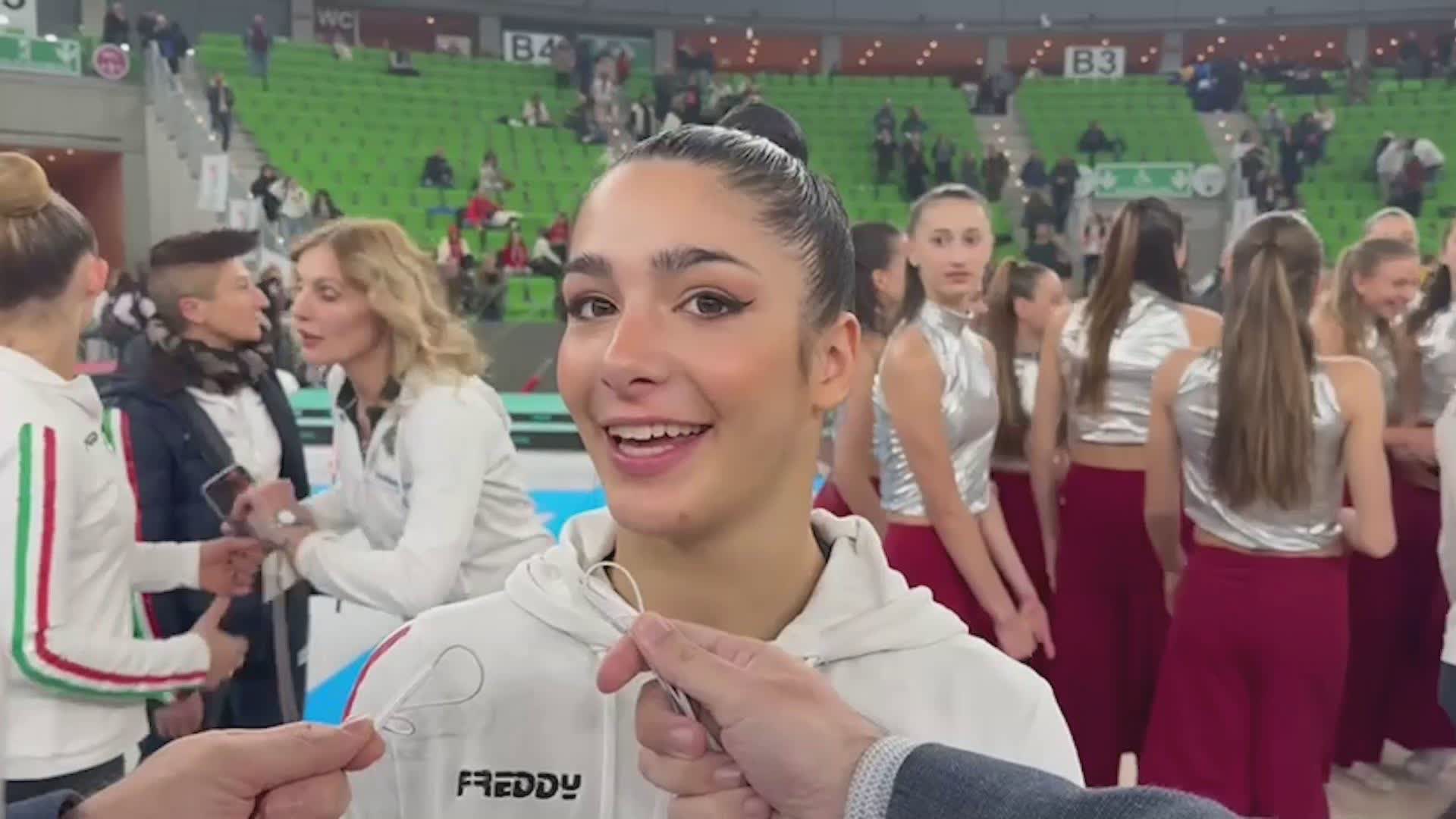 Grand Prix, Sofia Raffaeli: "L'Olimpiade un sogno, ma che bello tornare a Genova"