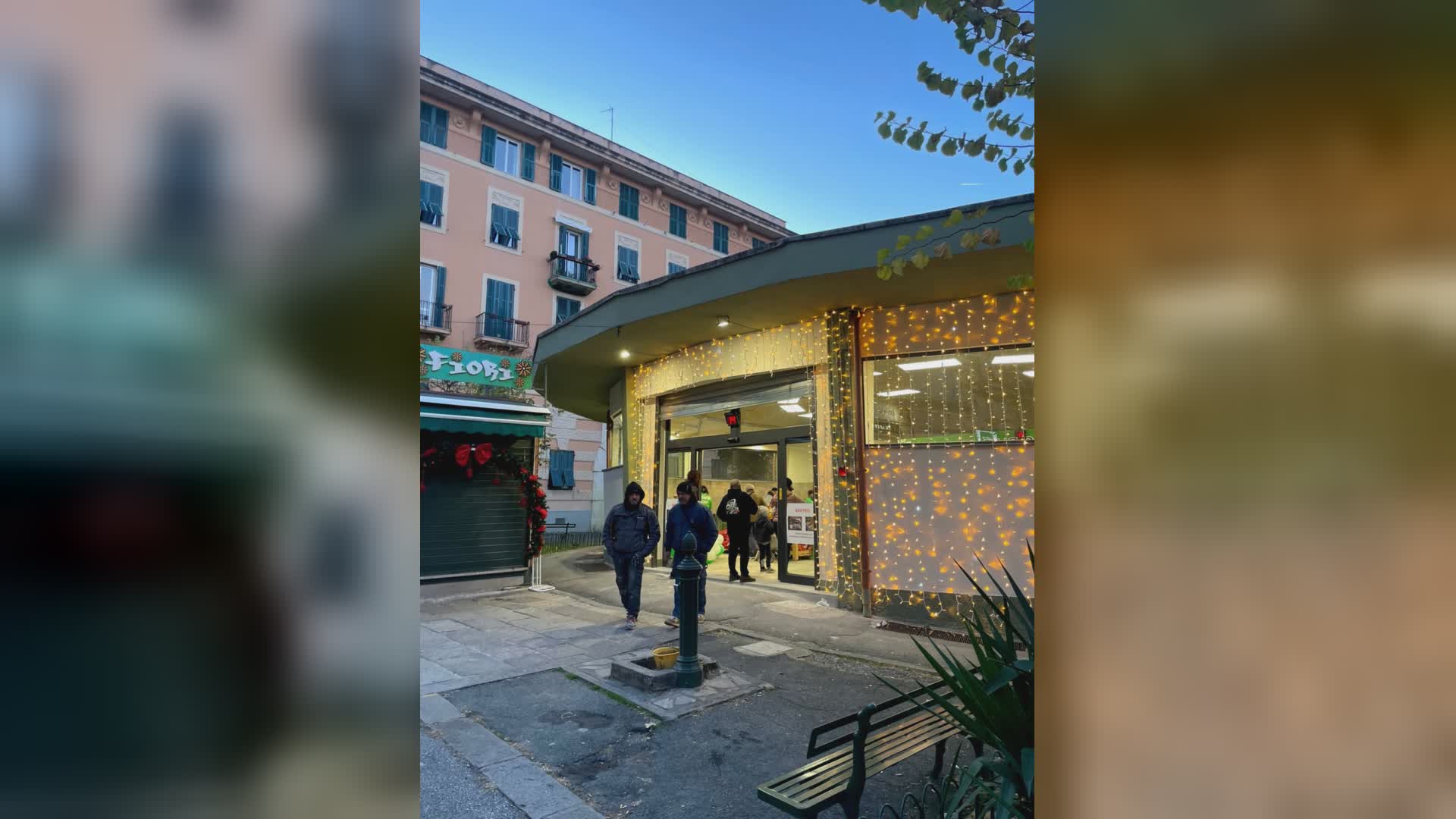 Comune Genova, riapre il mercato coperto di via Isonzo: la parte interna è stata suddivisa in due parti