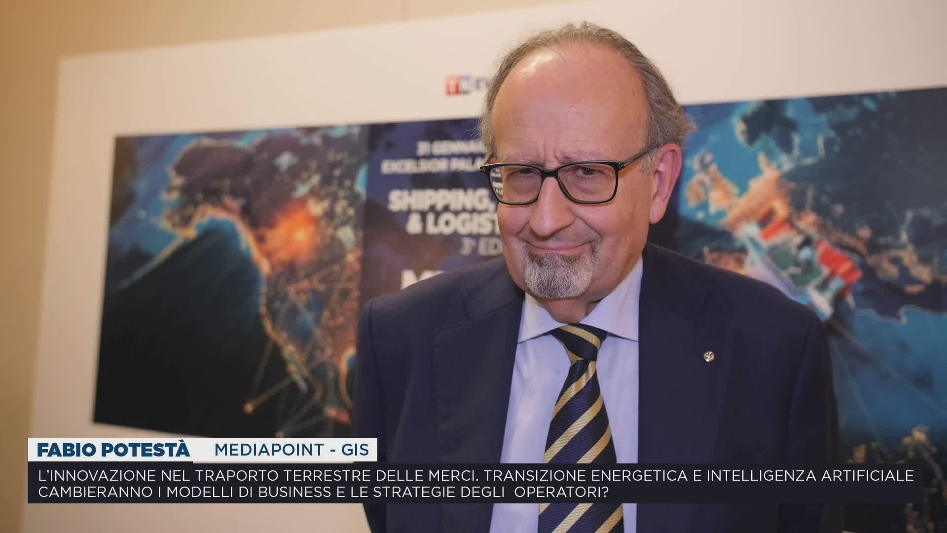 Shipping, Transport & Logistic Forum. Fabio Potestà - Presidente Mediapoint & Exhibition