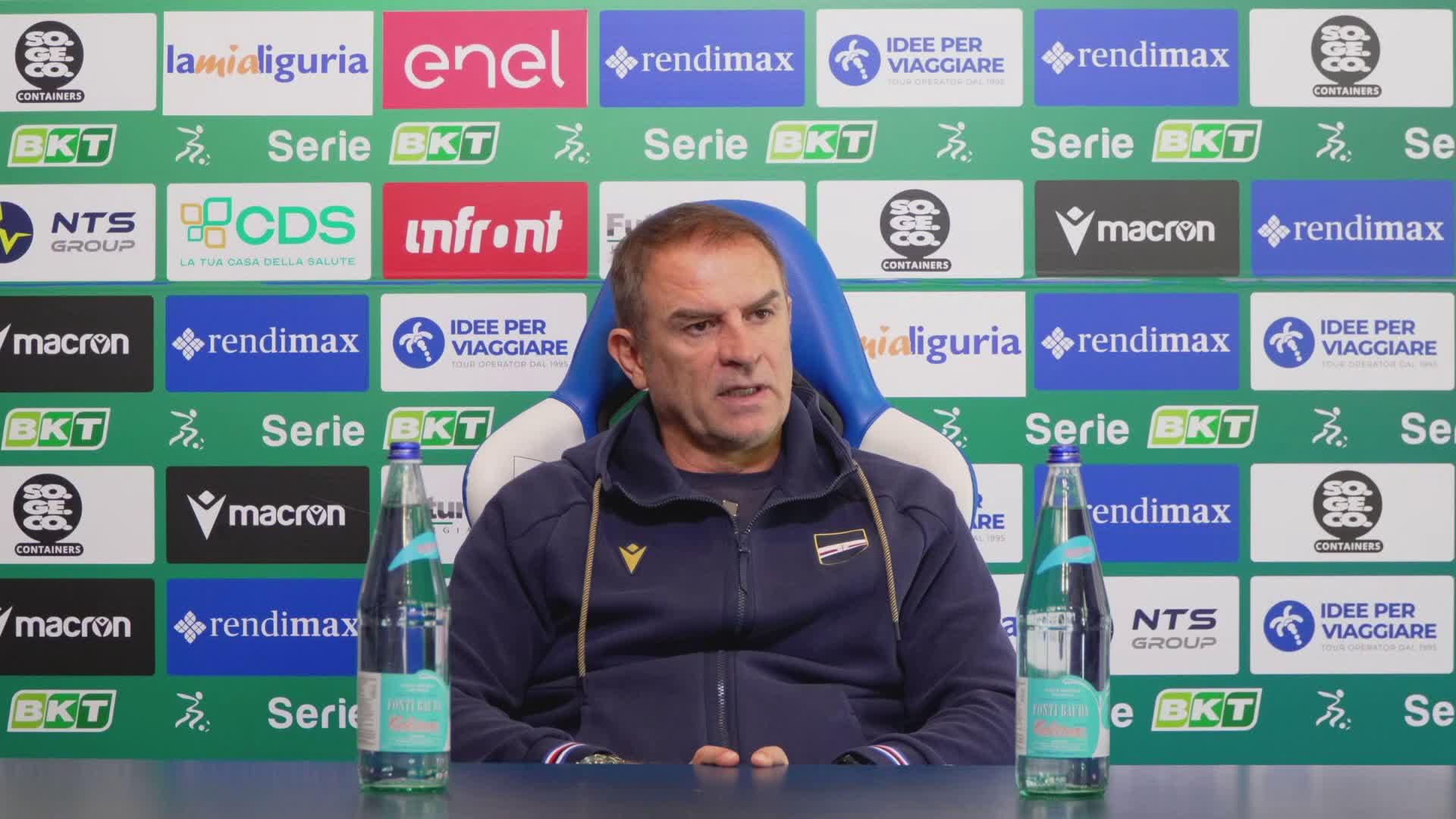 Sampdoria, Semplici: "Coda e Niang insieme? Prima o poi sì, ma serve spirito di sacrificio"