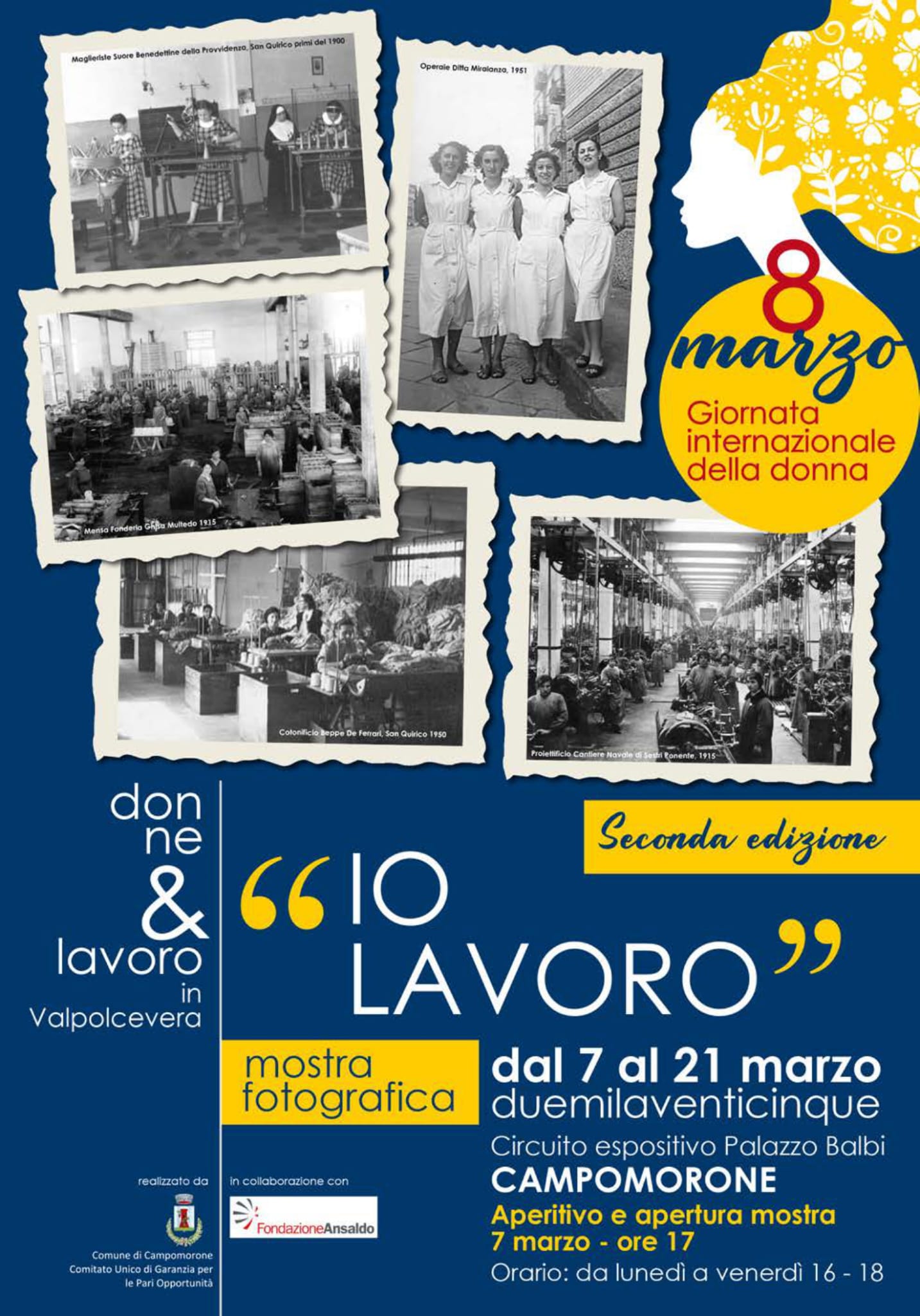 Campomorone: "Io lavoro", la mostra fotografica sulle donne di Valpolcevera 