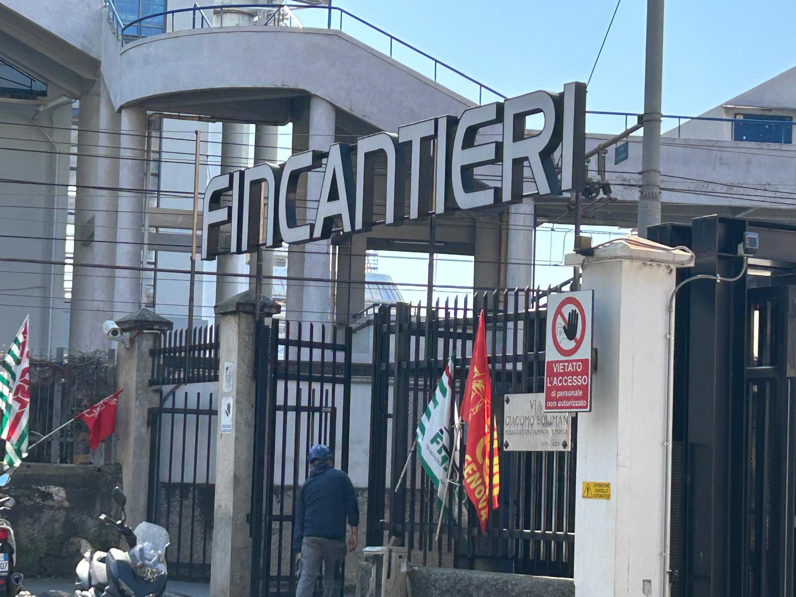 Genova, Fincantieri accende il dibattito: polemica tra Fiom e l'assessore alla sicurezza Gambino