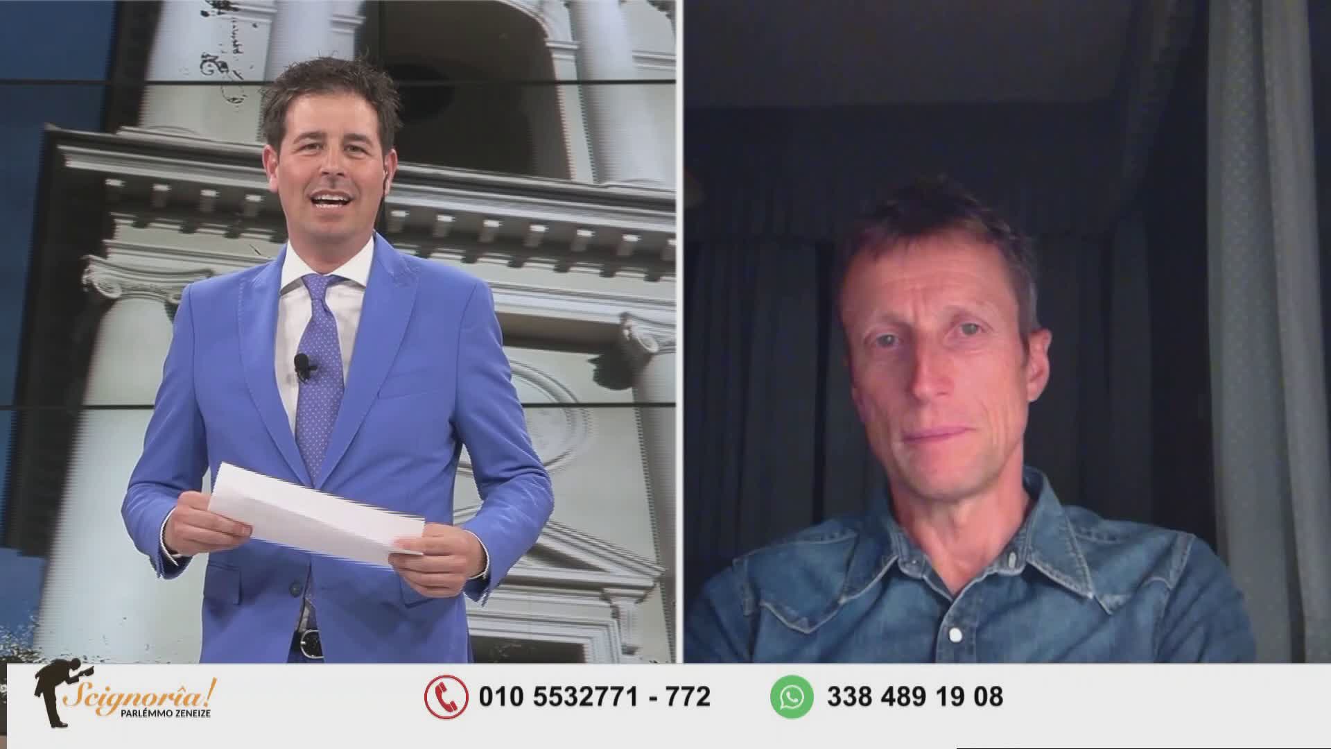 Fondriest in dialetto trentino a Telenord: "Ecco chi vince la prossima Sanremo..."