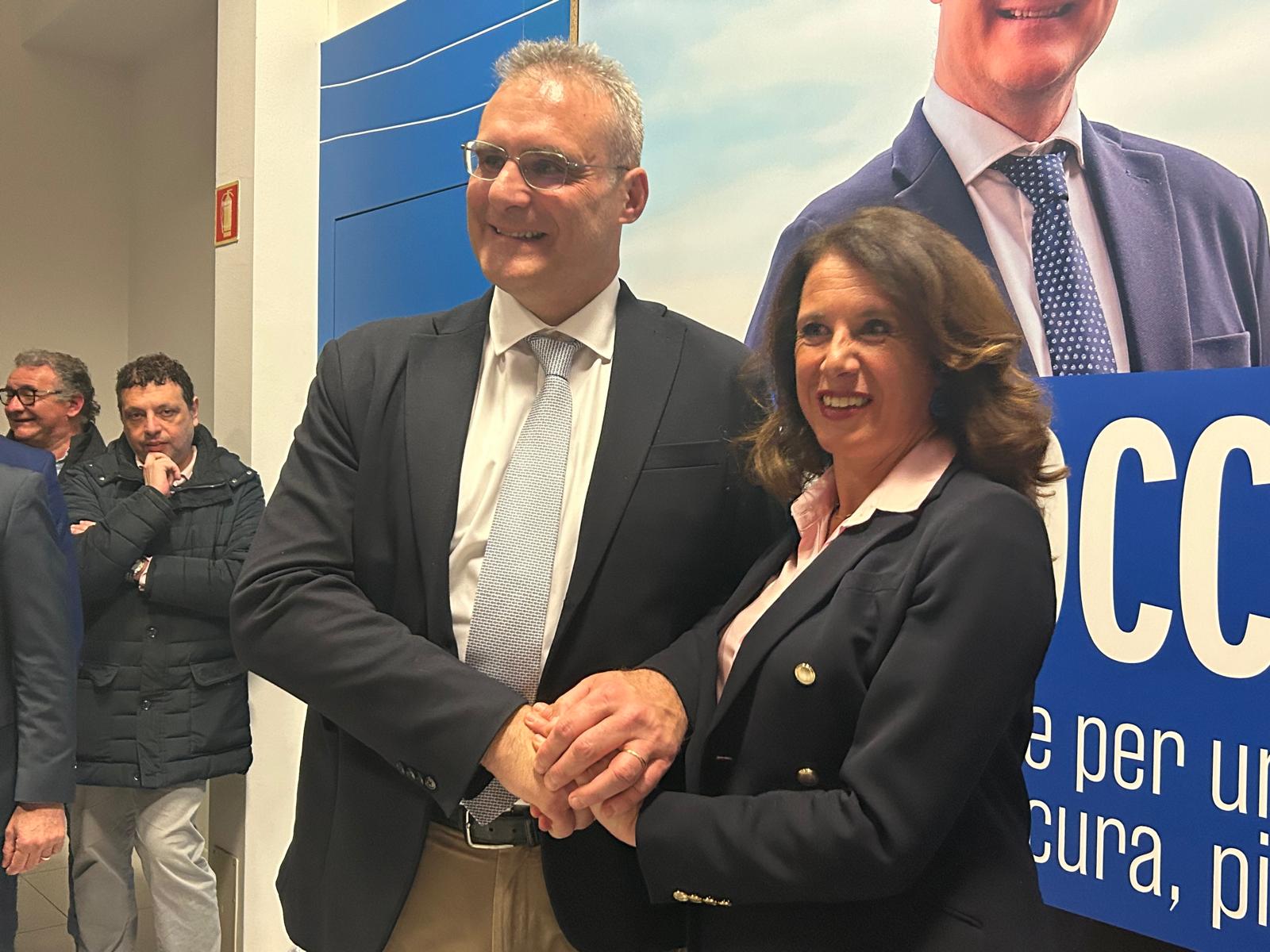 Elezioni, presentato "l'ambo" Piciocchi-Cavo. Il facente funzioni: "Non sono un uomo solo al comando"