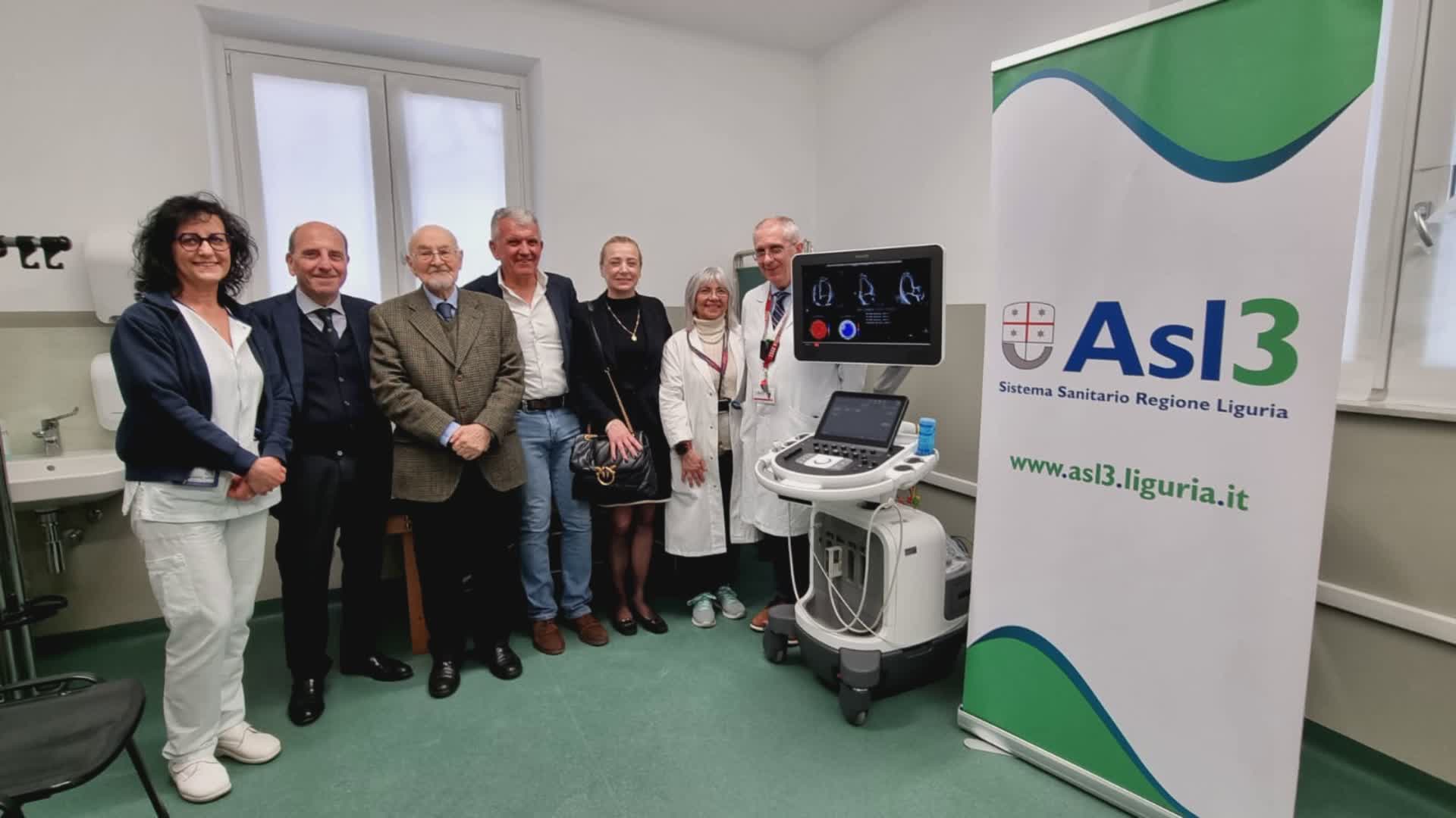 Fondazione Piaggio Casarsa dona nuovo ecocardiografo ad Asl3