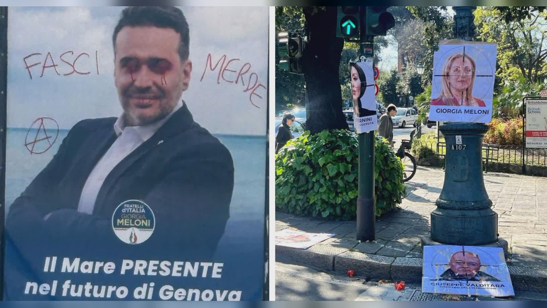 Genova, Maresca e la Meloni 'bersagli' del corteo studentesco: "Sinistra prenda distanze da intimidazioni"
