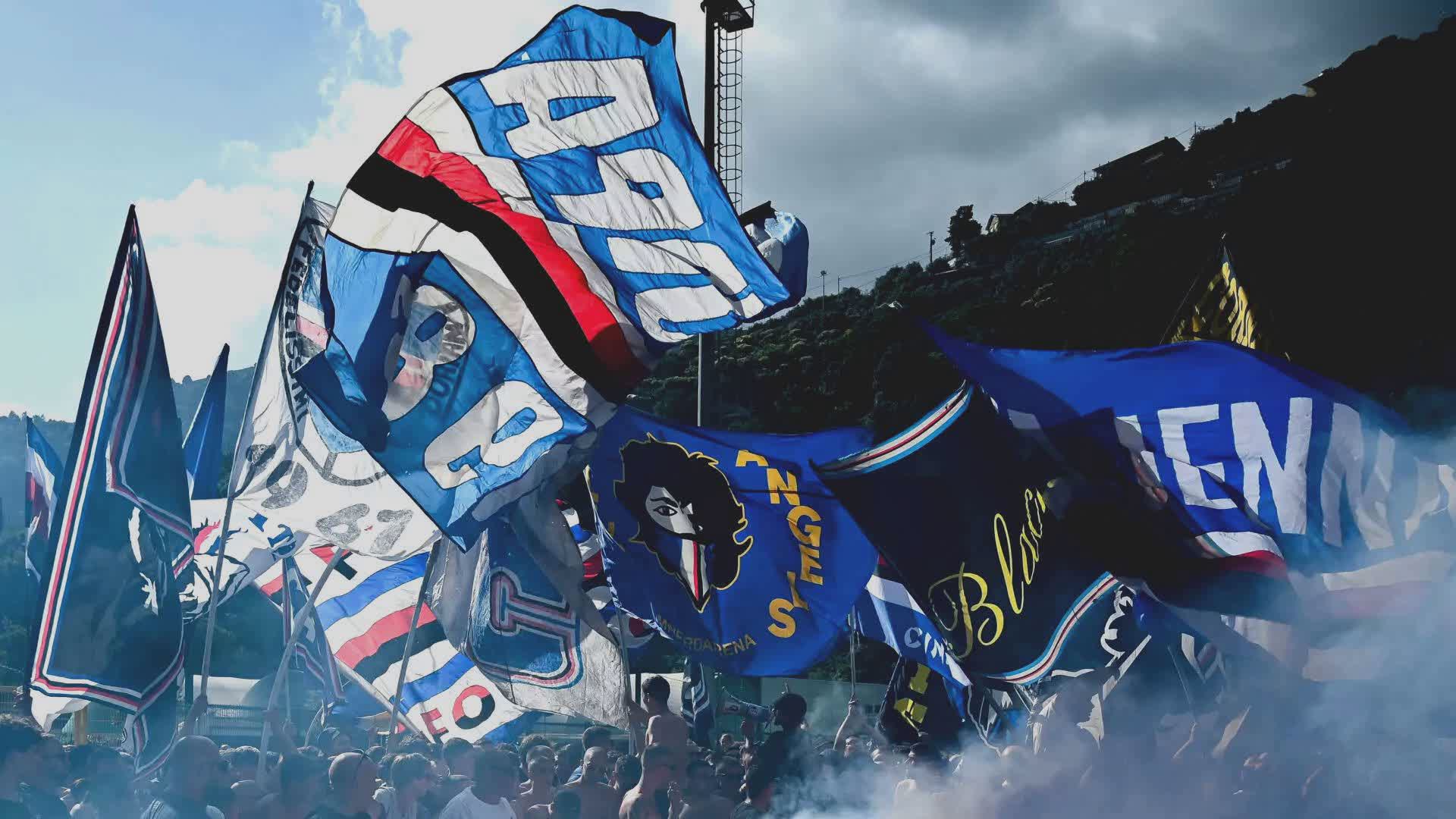 Sampdoria: porte aperte al “Mugnaini” sabato pomeriggio, esaurito il settore ospiti di Carrara