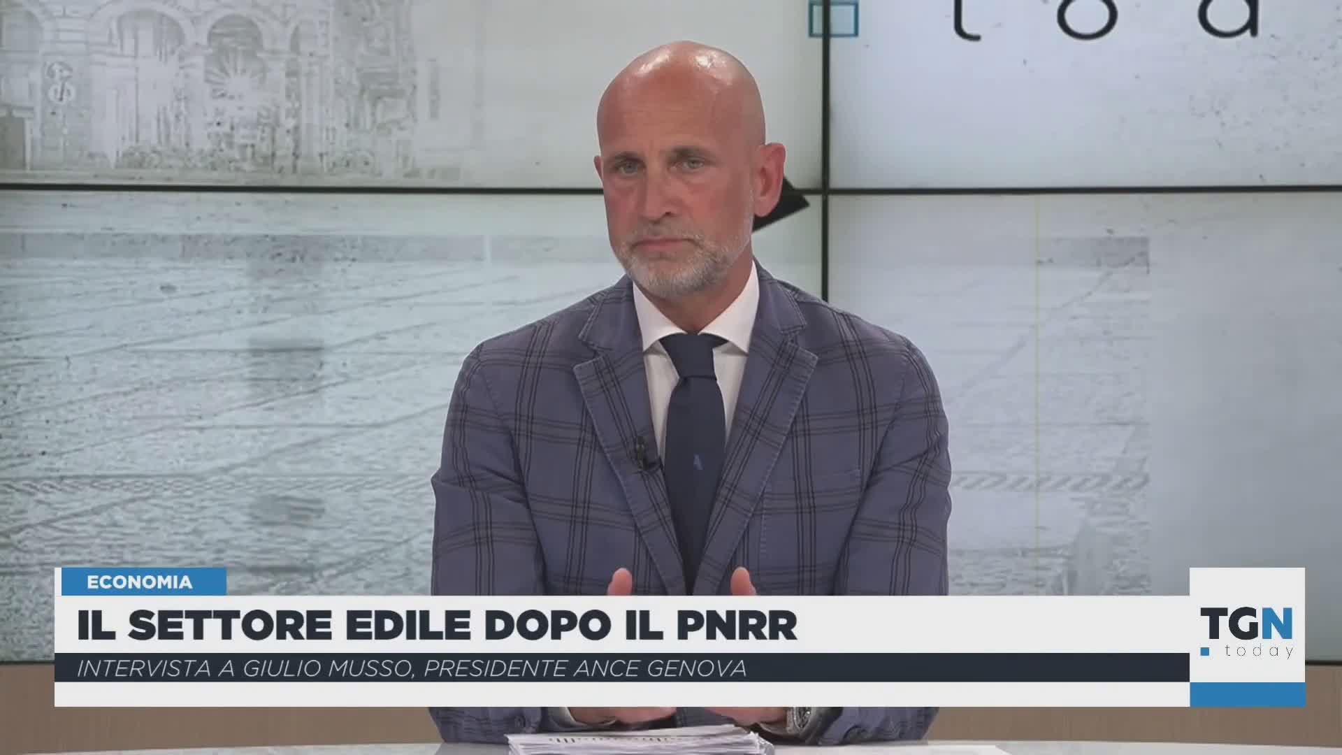 Il settore edile dopo il Pnrr: intervista a Giulio Musso, presidente ANCE Genova