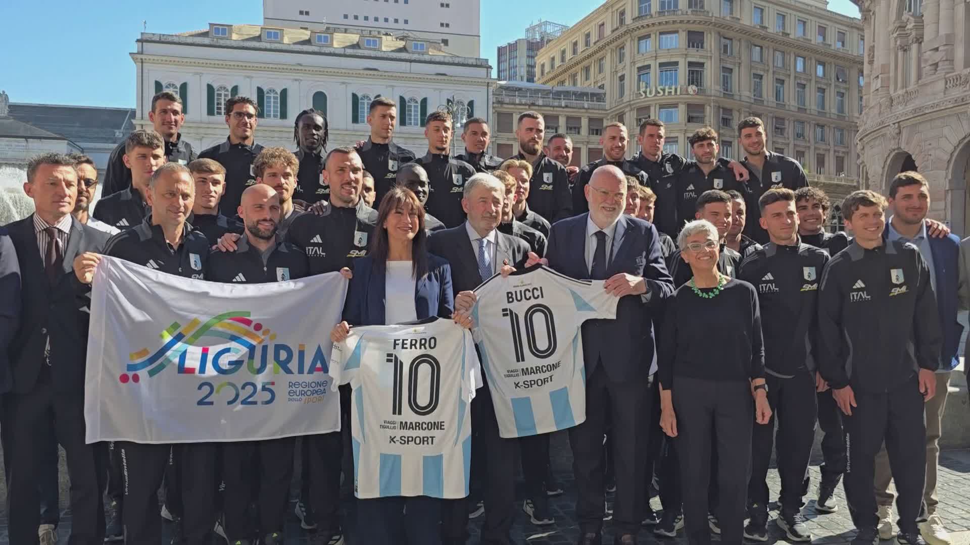 Virtus Entella premiata da Regione Liguria, Gozzi: "L'obiettivo sarà salvarsi tenendo i conti in ordine"