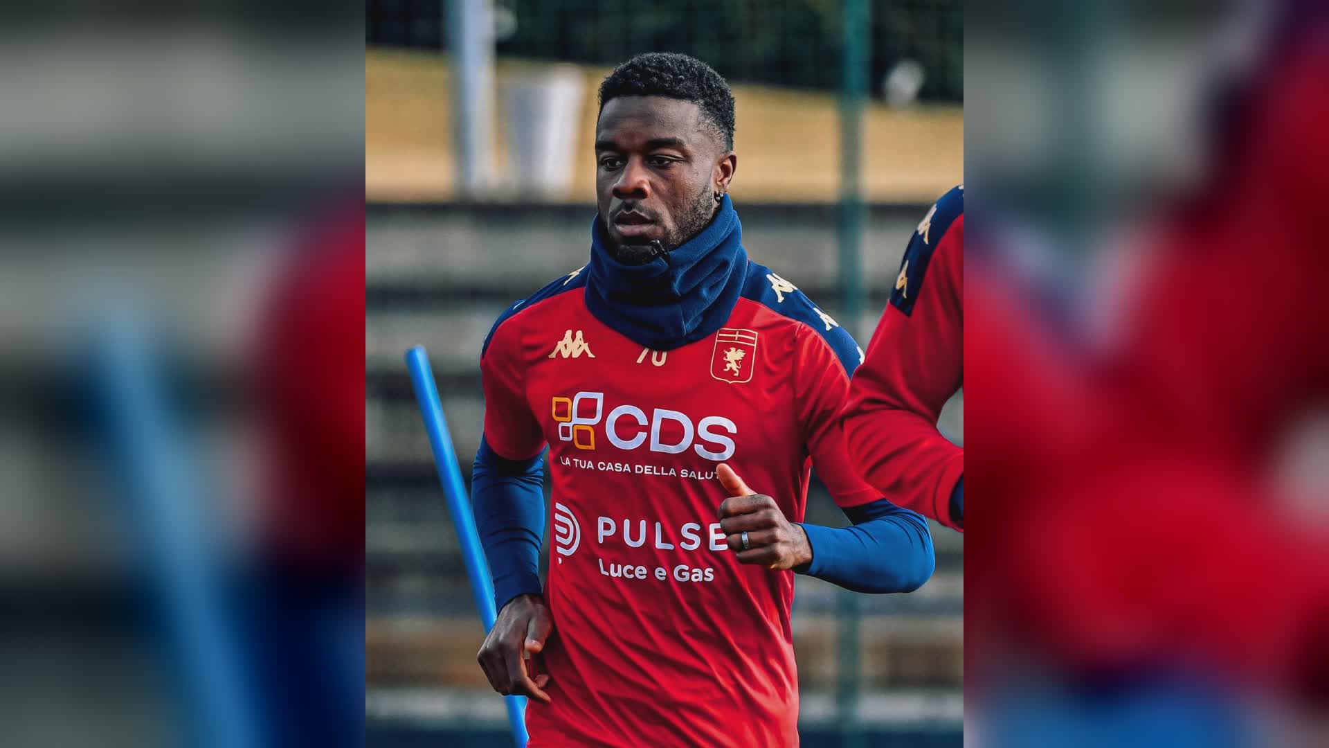 Genoa, si rivede Cornet: giocatore parzialmente in gruppo