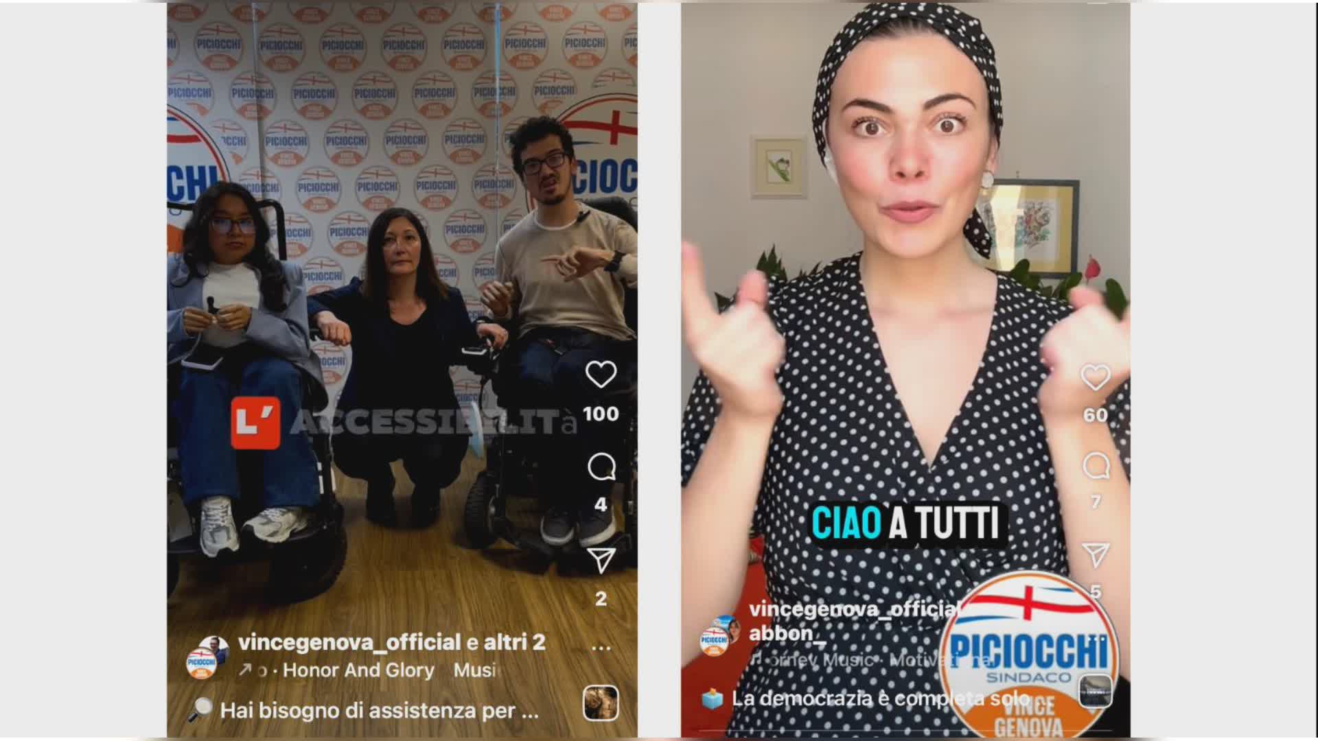 Elezioni: l'appello social di Anna, Romina e Lorenzo (Vince Genova) per una città inclusiva