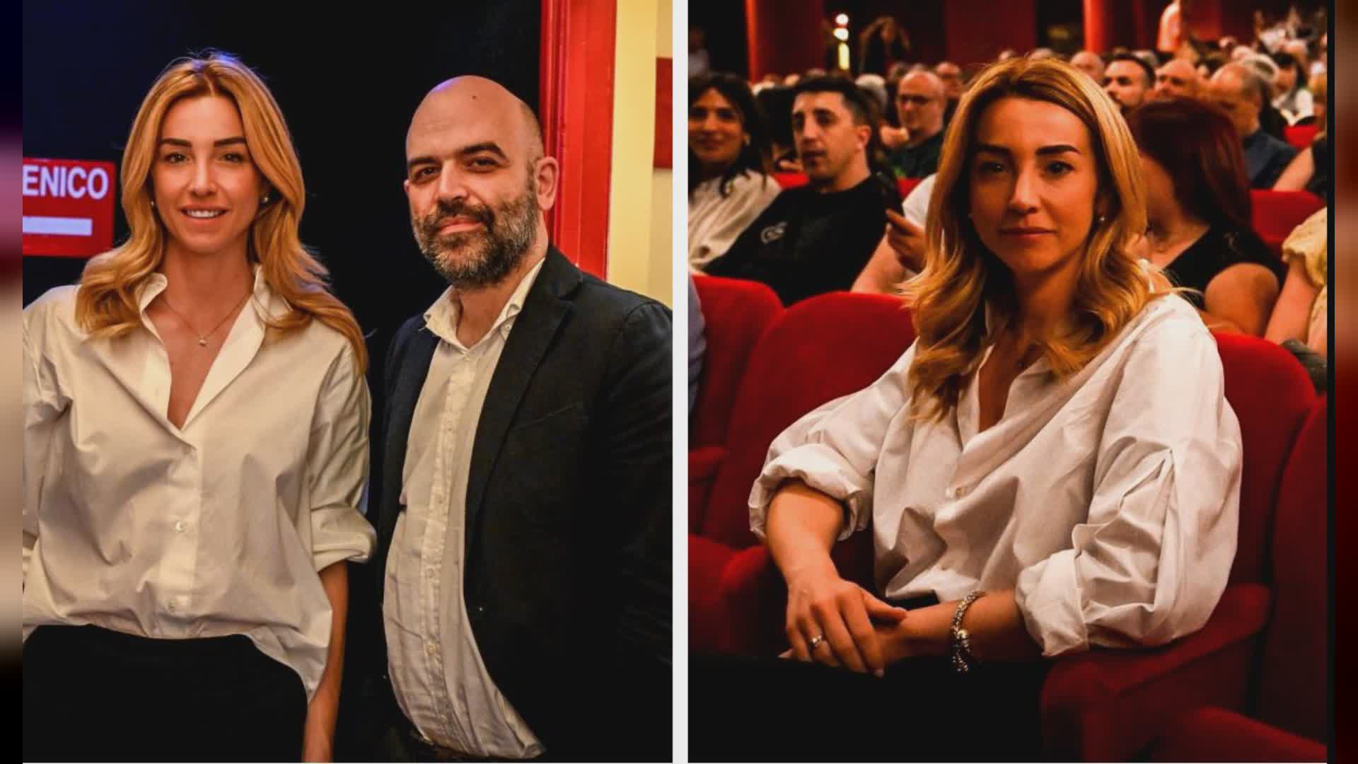Silvia Salis incontra Roberto Saviano: "Genova dalla parte della verità e del coraggio"