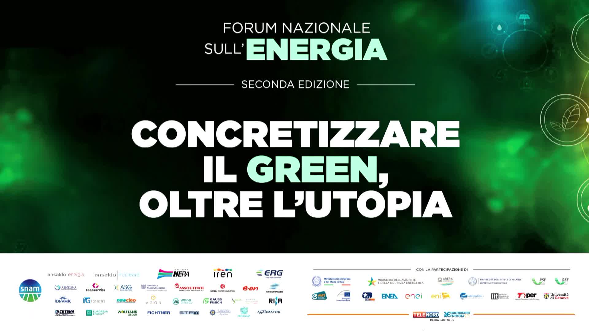 Forum Nazionale sull’Energia - Panel 2 06/06/2025
