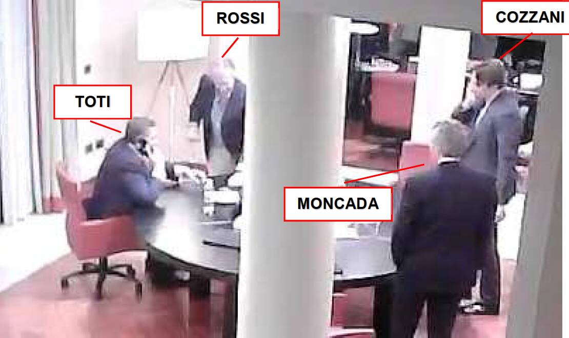Caso Toti, ecco le decisioni del tribunale per Moncada, Vianello, Amico e Rossi