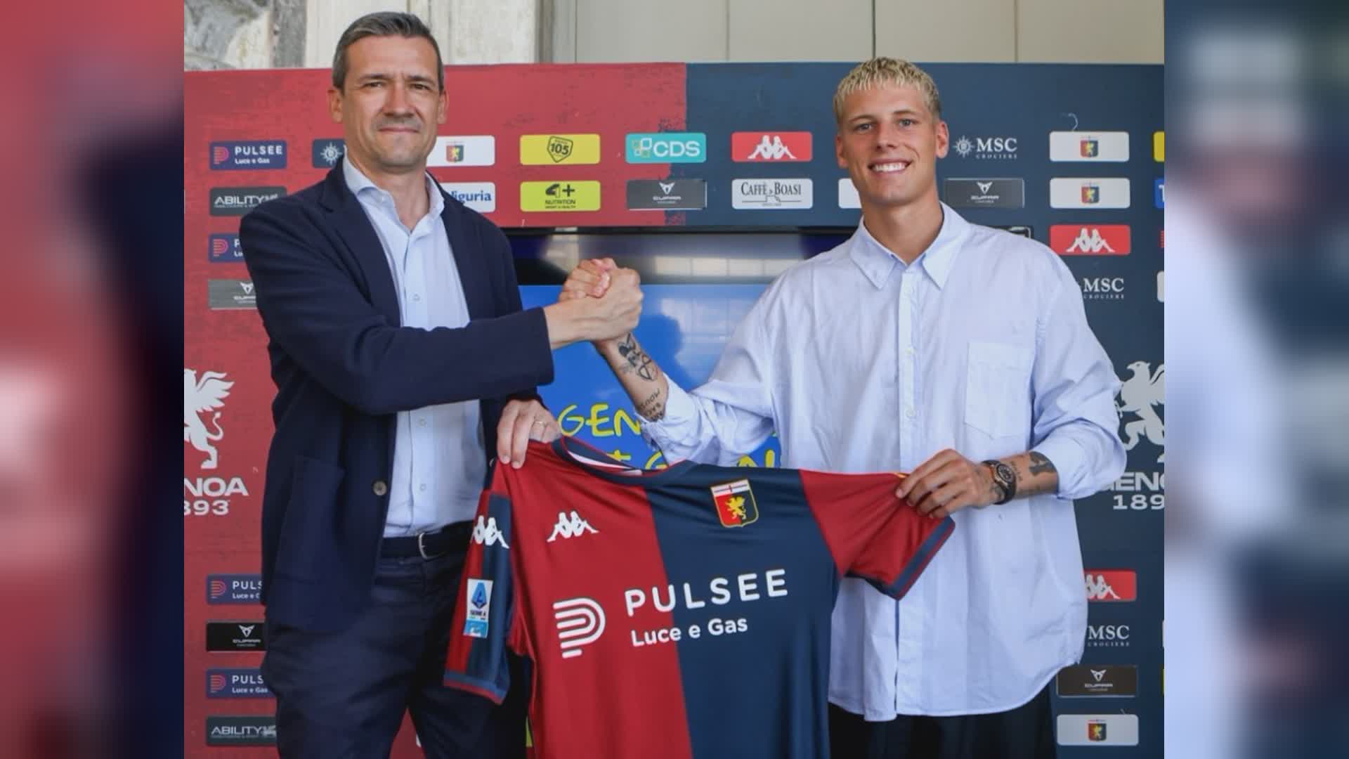 Genoa, ufficiale Gronbaek: dopo Gudmundsson, un altro Albert indosserà la maglia numero 11