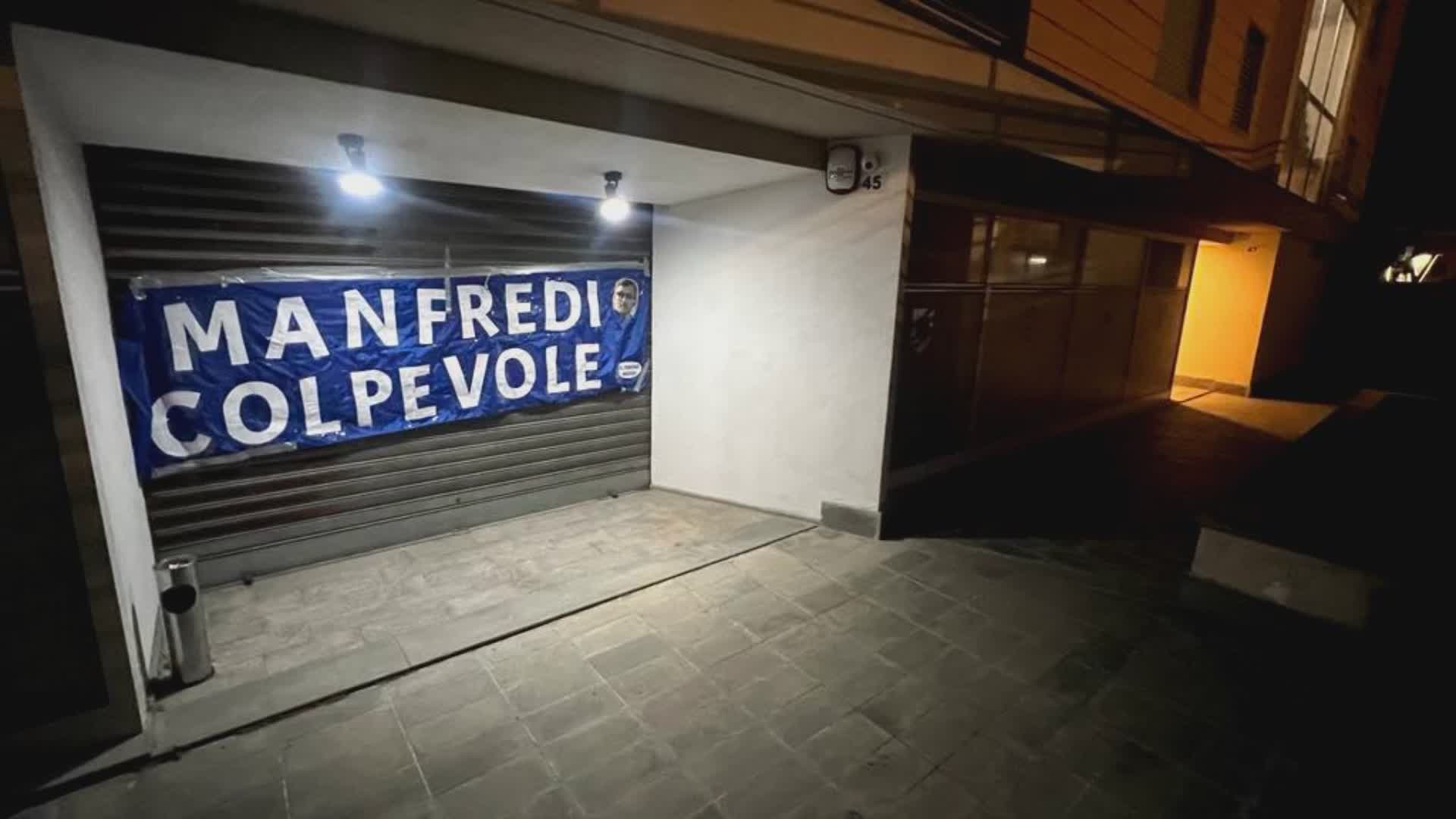 Sampdoria: prosegue la contestazione, striscione contro Manfredi appeso nella notte presso la sede di Bogliasco