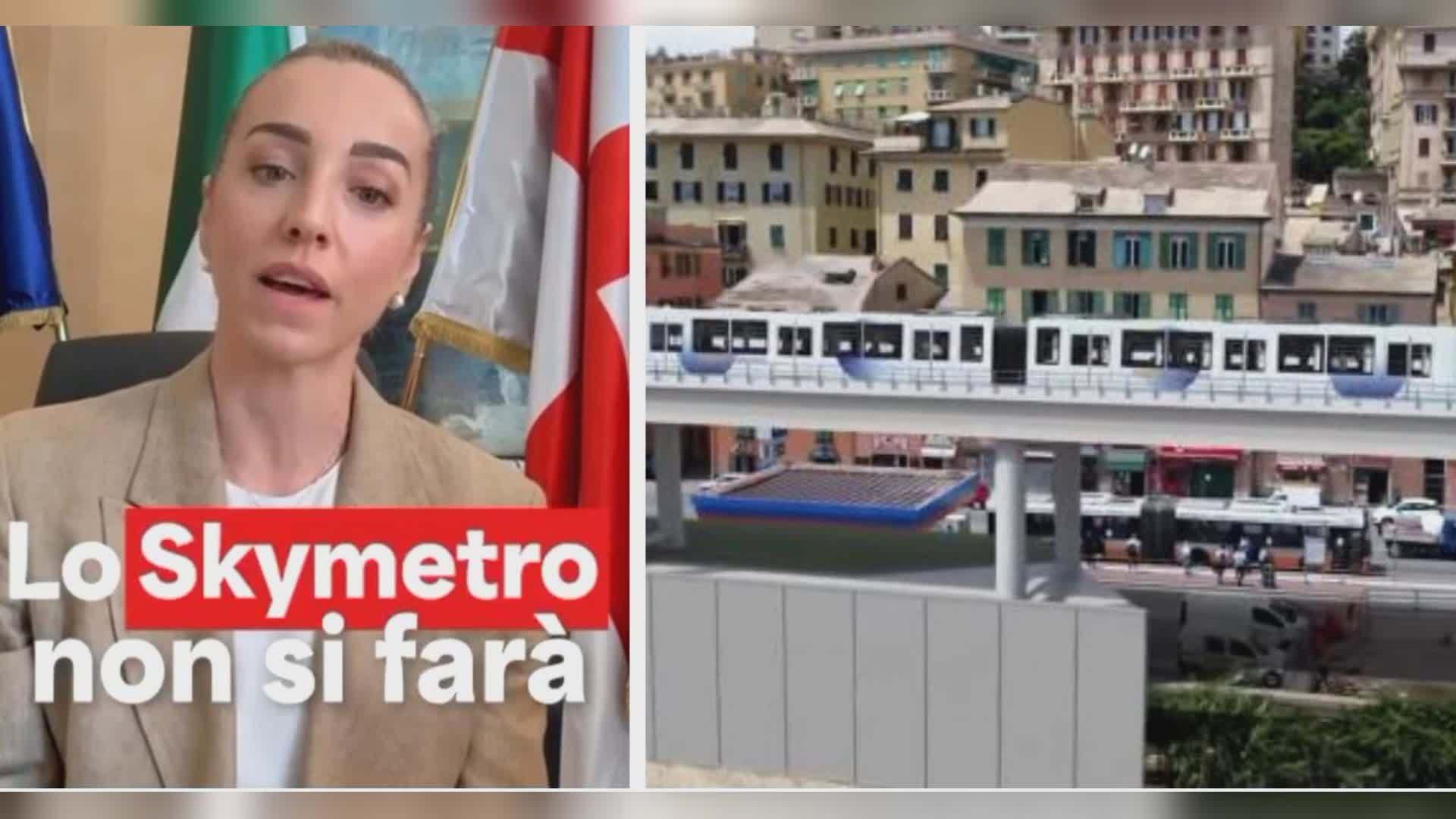 Salis: "Skymetro non si farà, la Valbisagno è stata illusa ma noi troveremo soluzione per la mobilità"