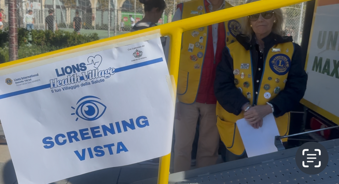 Banca degli Occhi al Lions Health Village: screening gratuiti della vista nell’ex mercato di corso Sardegna